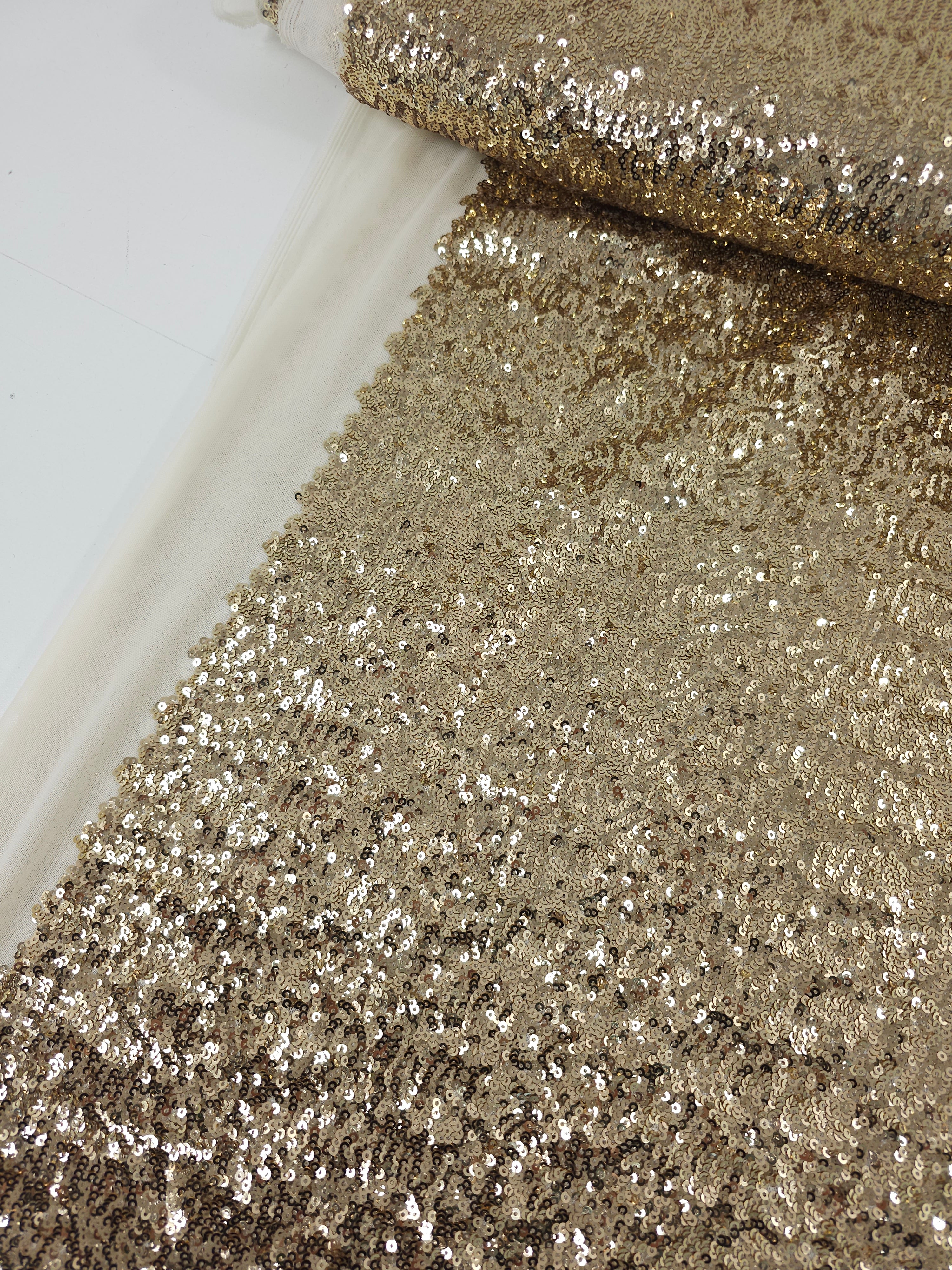 Gold Mini Sequin