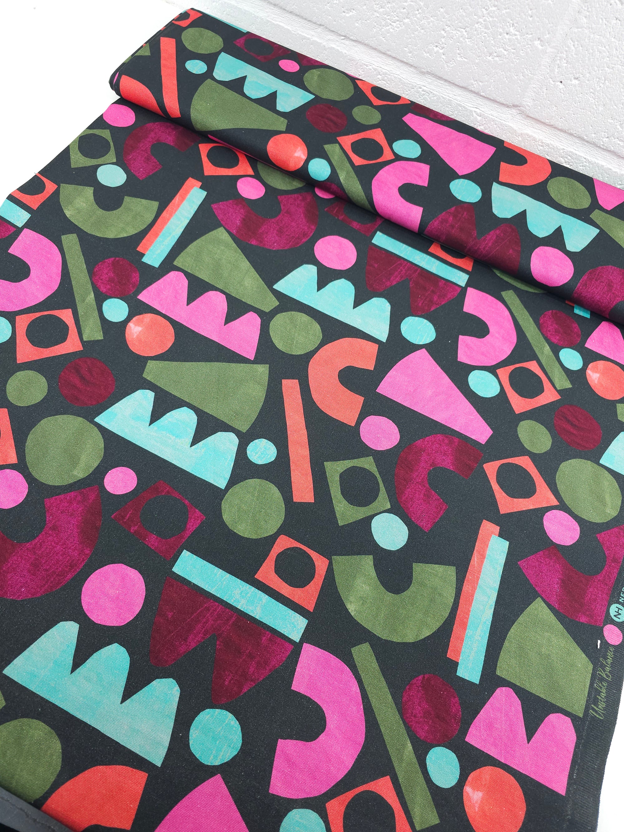 Vibrant Unstable Balance Lightweight Canvas Cotton - Nerida Hansen