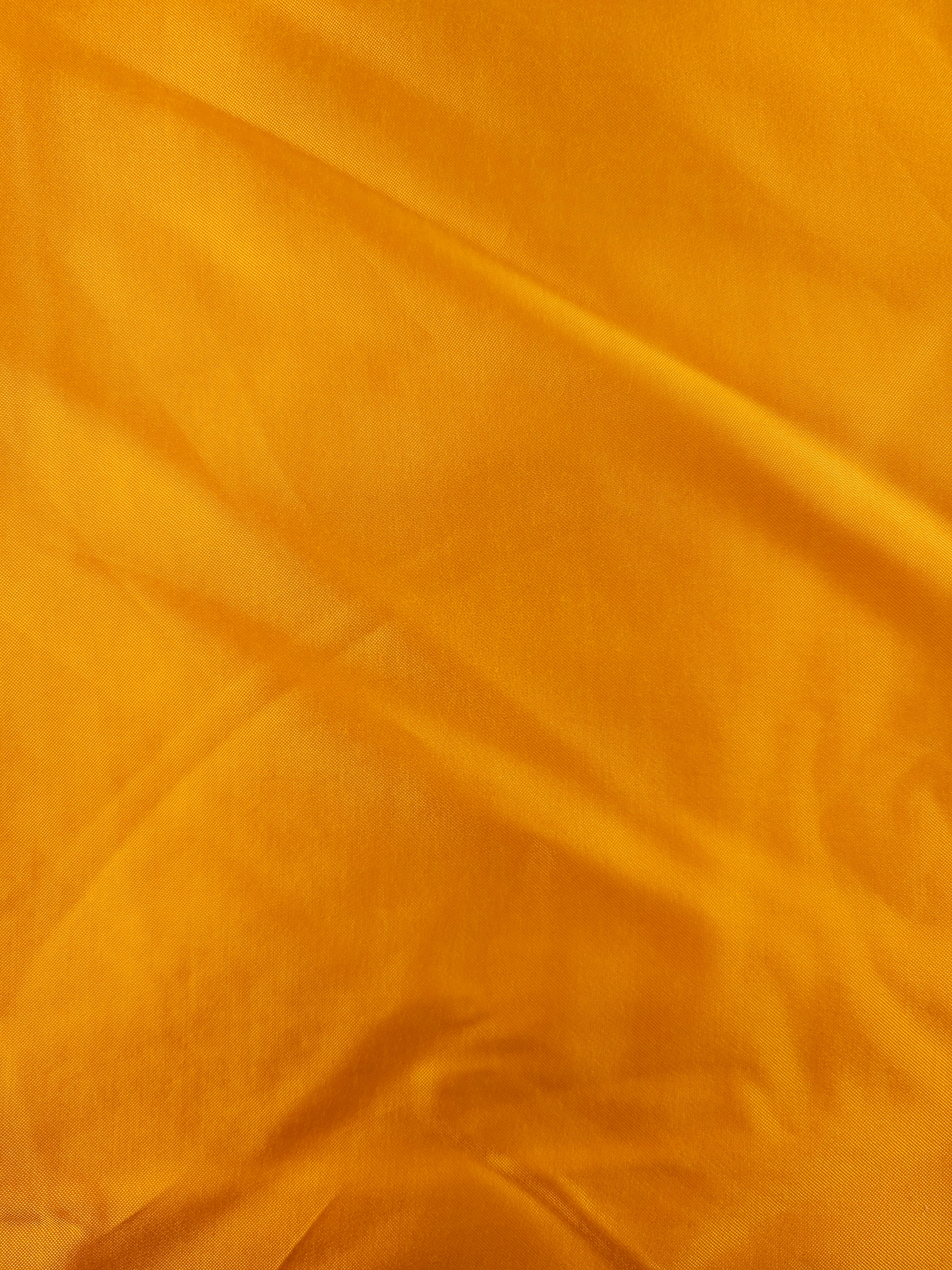 Orange golden fabric- 1m