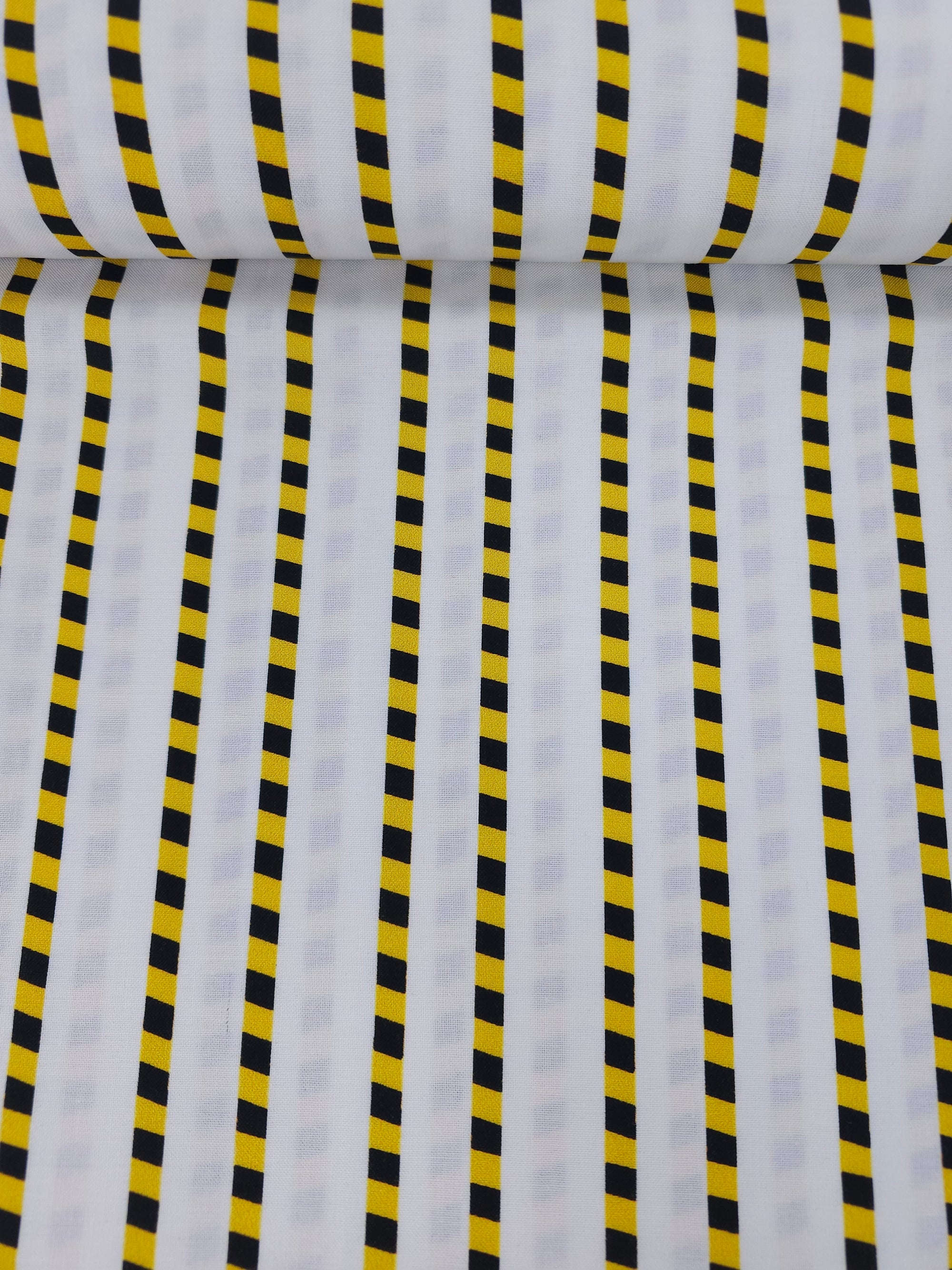 Taxi Stripe 100% Cotton