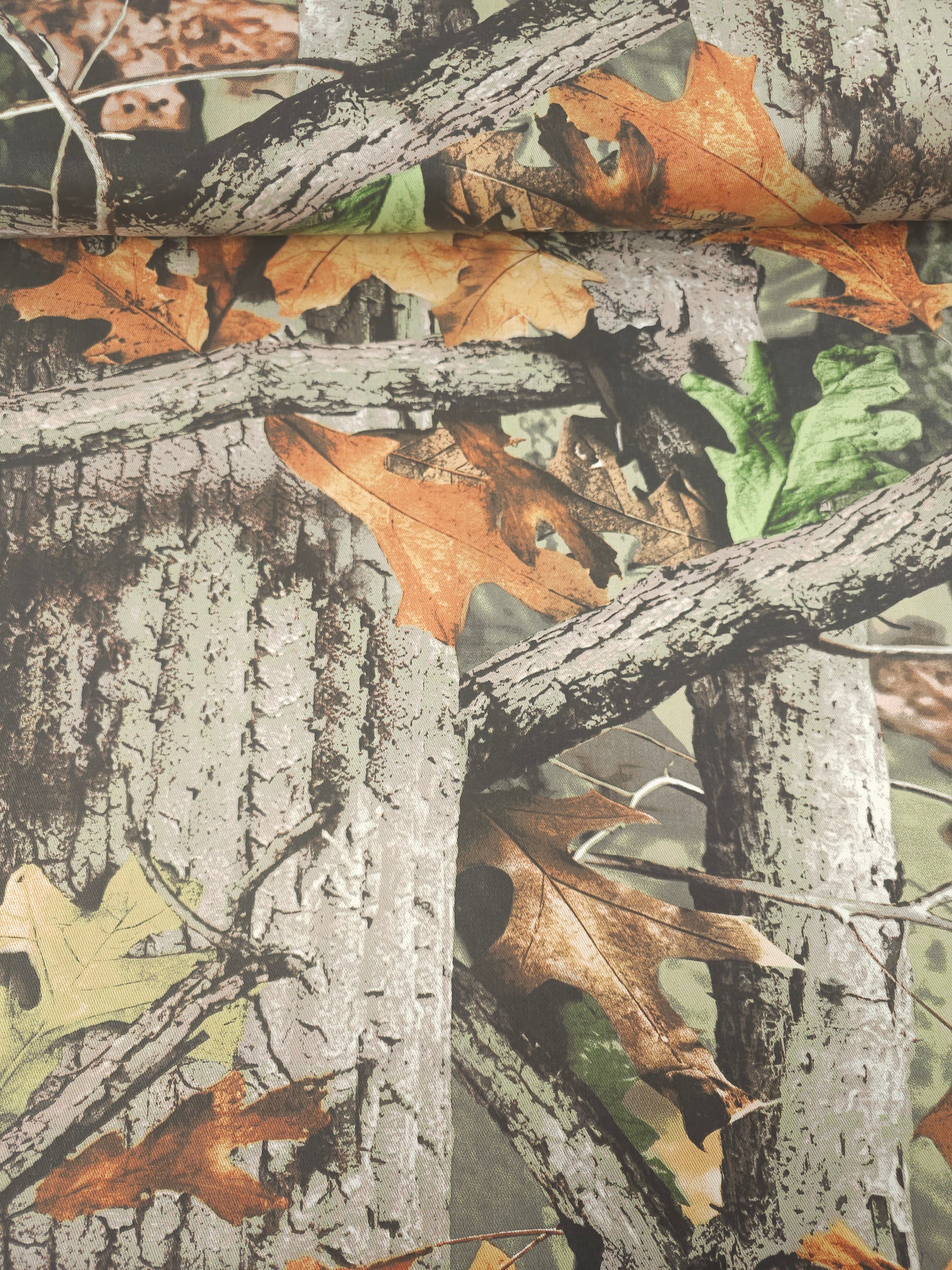 Forest Leaf Branches Canvas Cotton