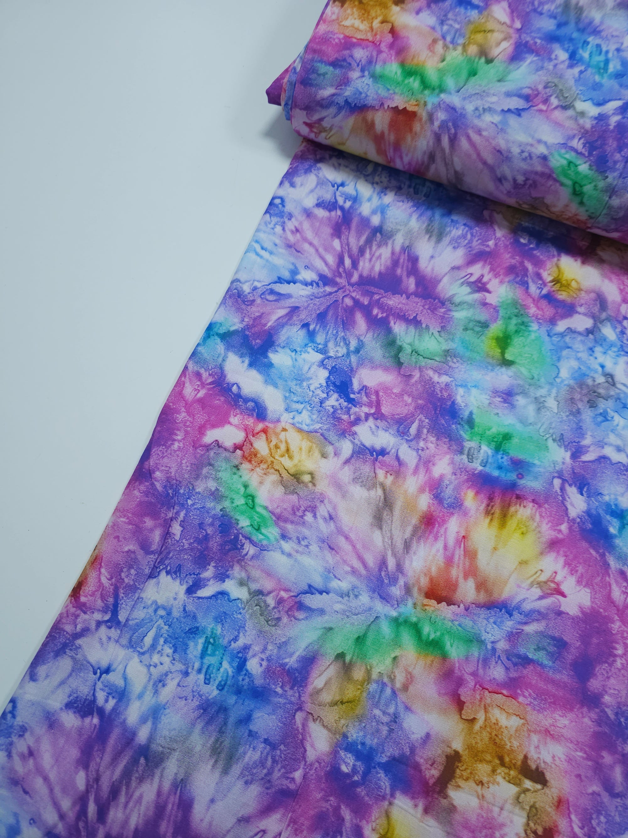 Multicolour Marble Diffusion 100% Cotton