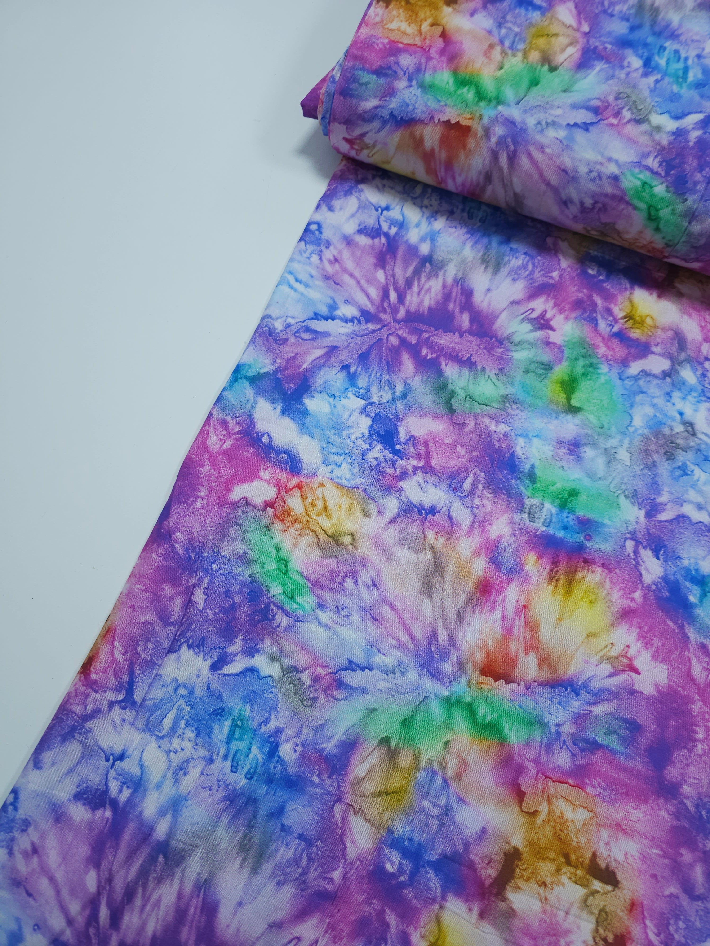 Multicolour Marble Diffusion 100% Cotton
