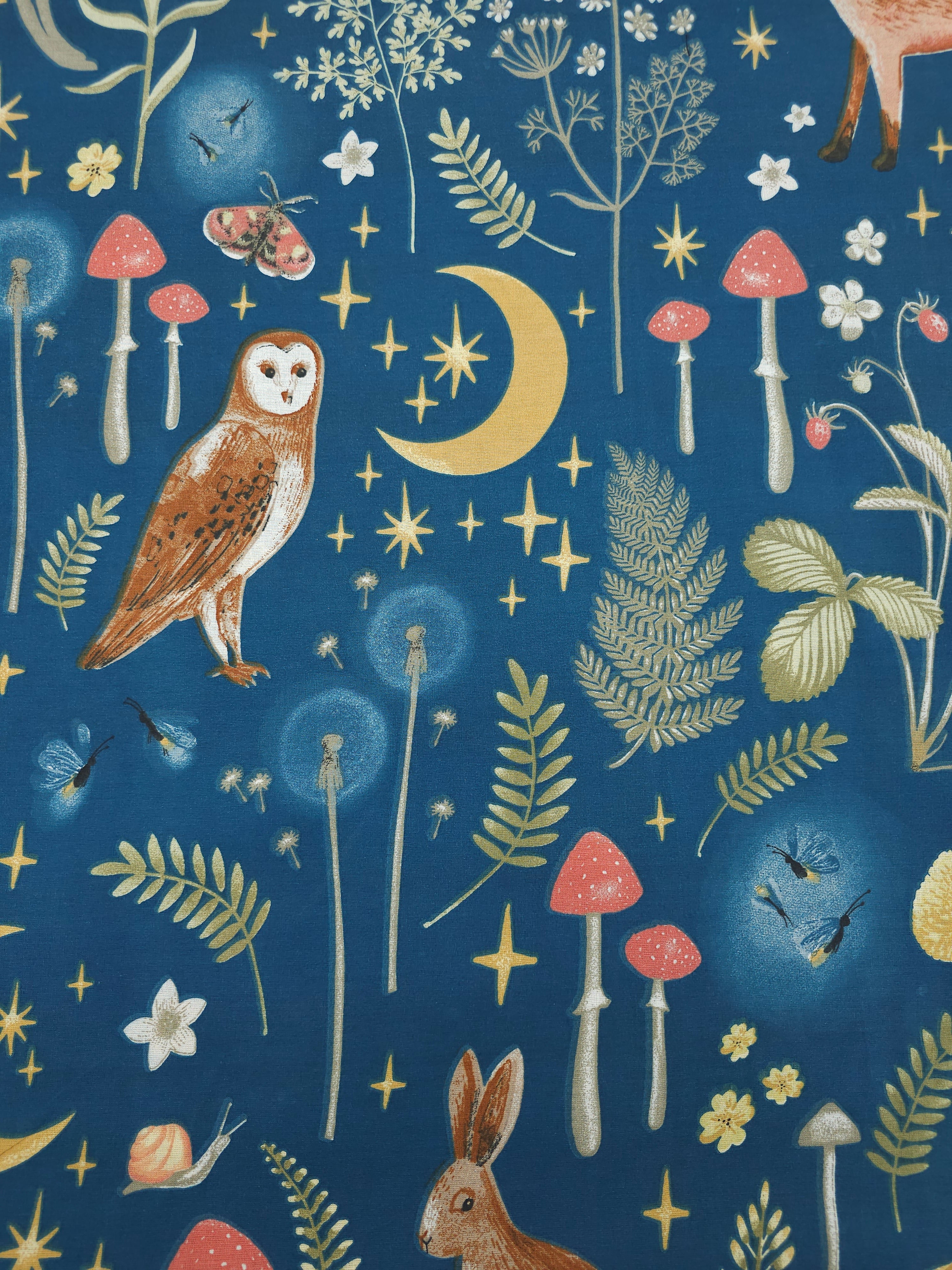 Enchanted Twilight Forest 100% Cotton 86" - Catherine Lansfield *EXTRA WIDE*