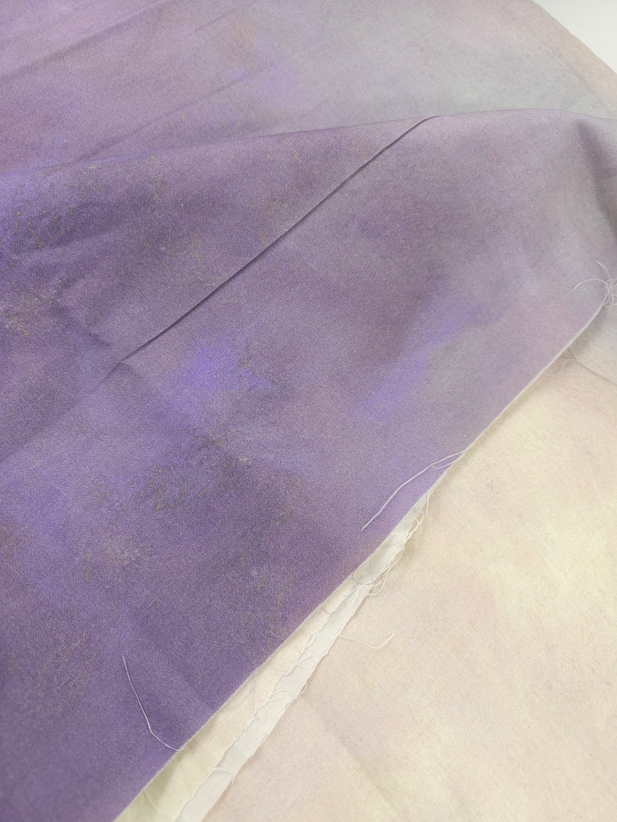 Purple cream gradient Cotton- 2.6m piece