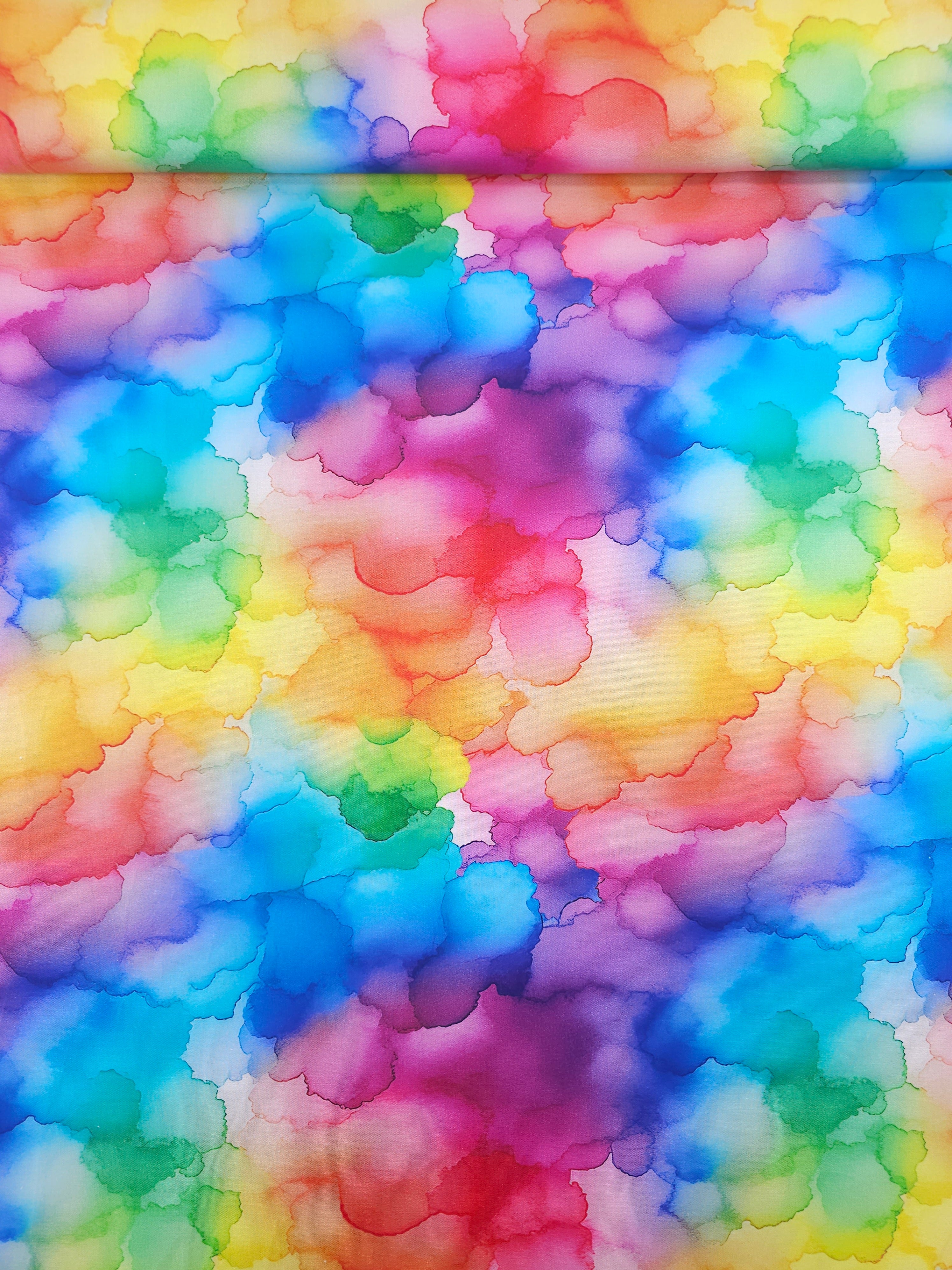 Rainbow Cloud Wash 100% Cotton - Patrick Lose