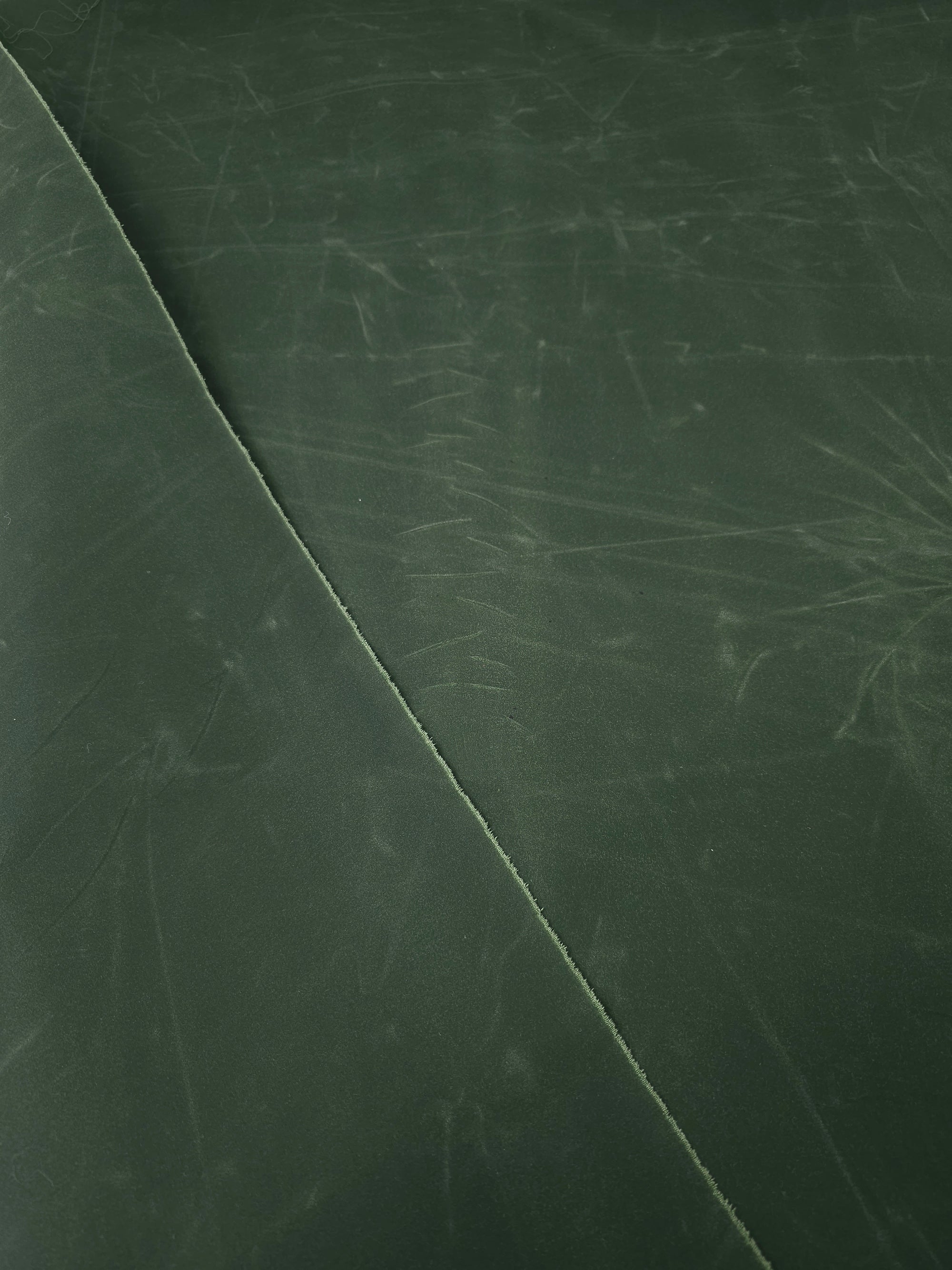 Forest Green Wax Cotton
