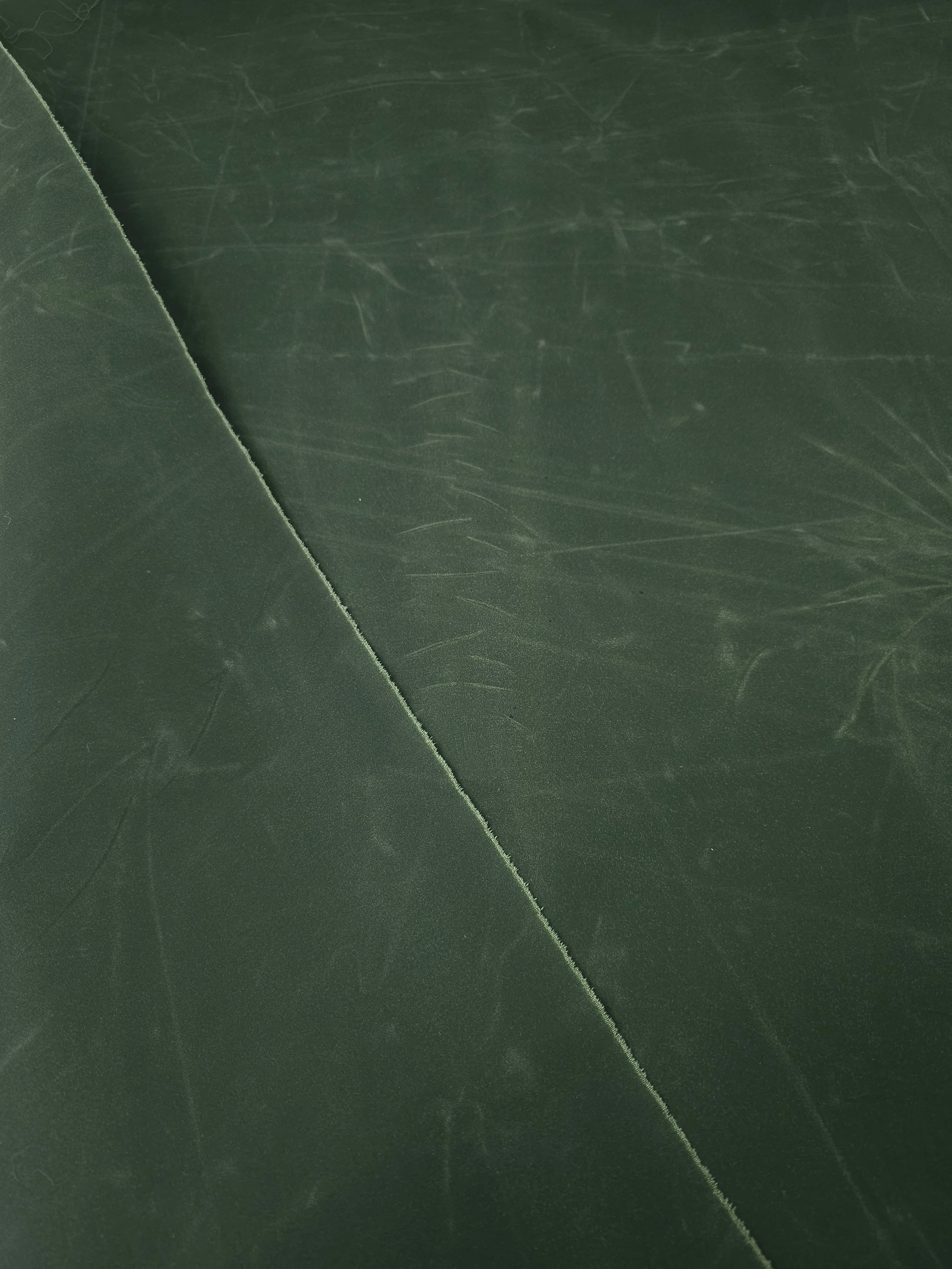 Forest Green Wax Cotton