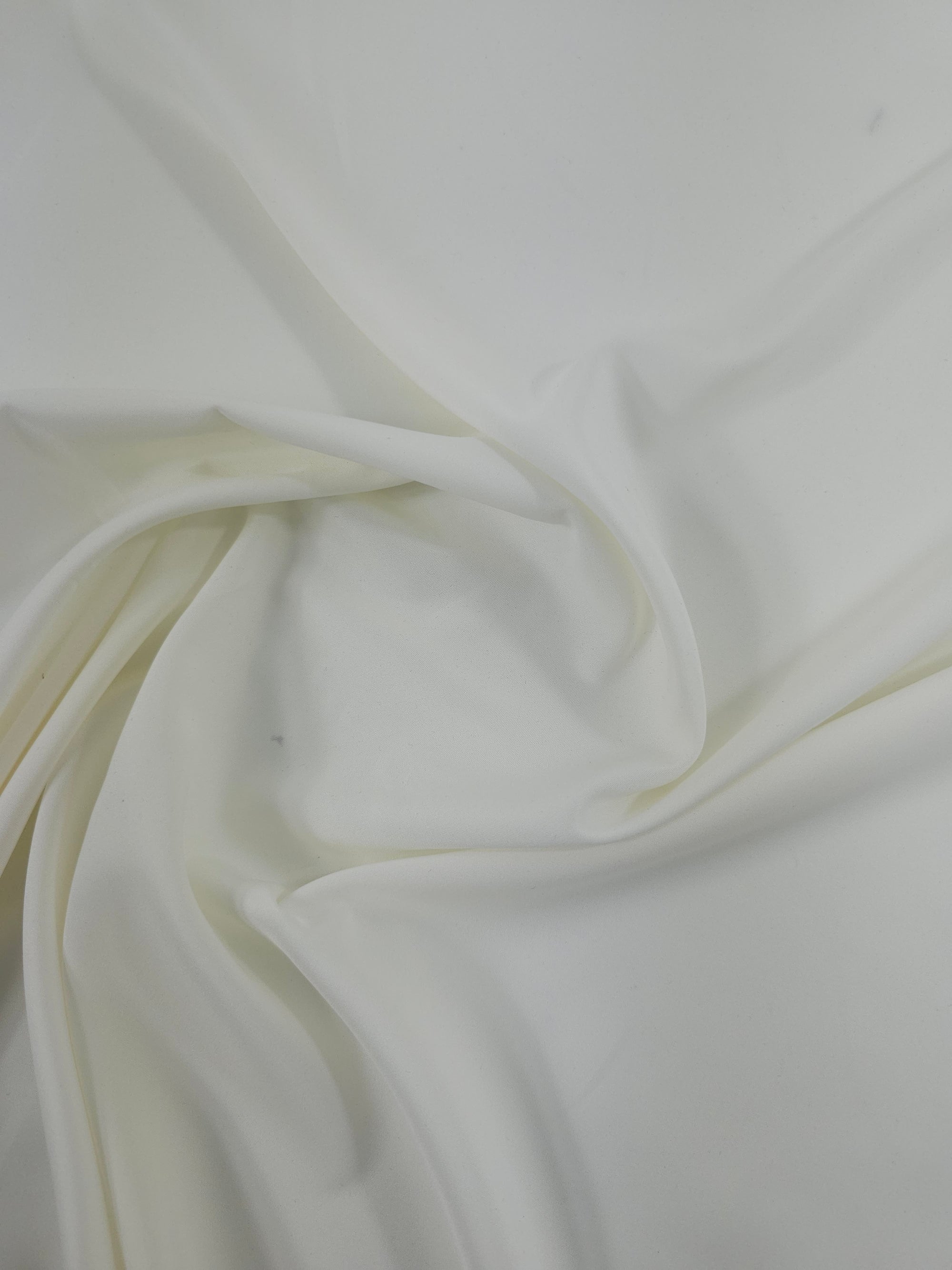 Ivory Soft Poly Stretch Lining
