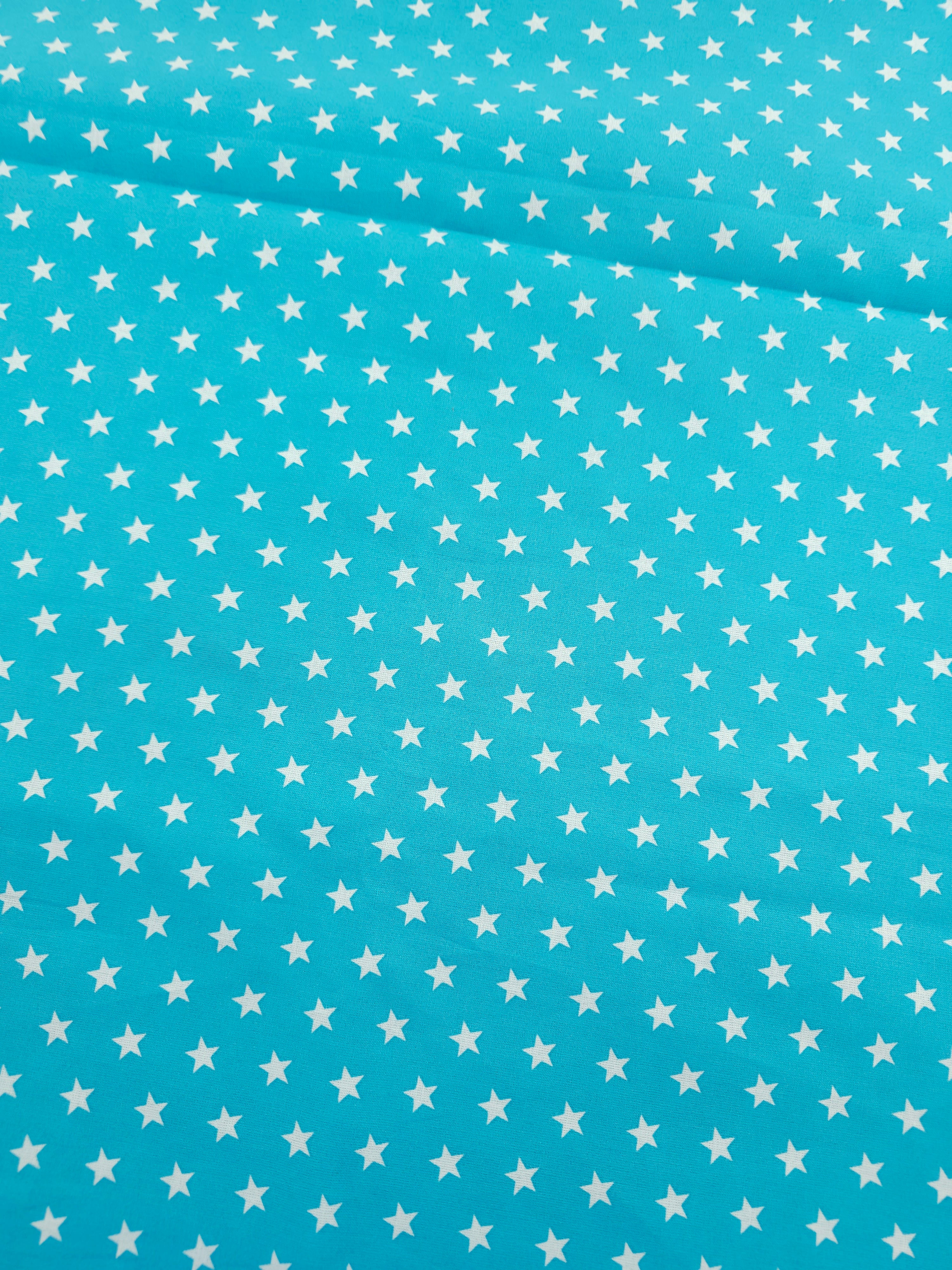 Cyan star Cotton- 1.5m piece