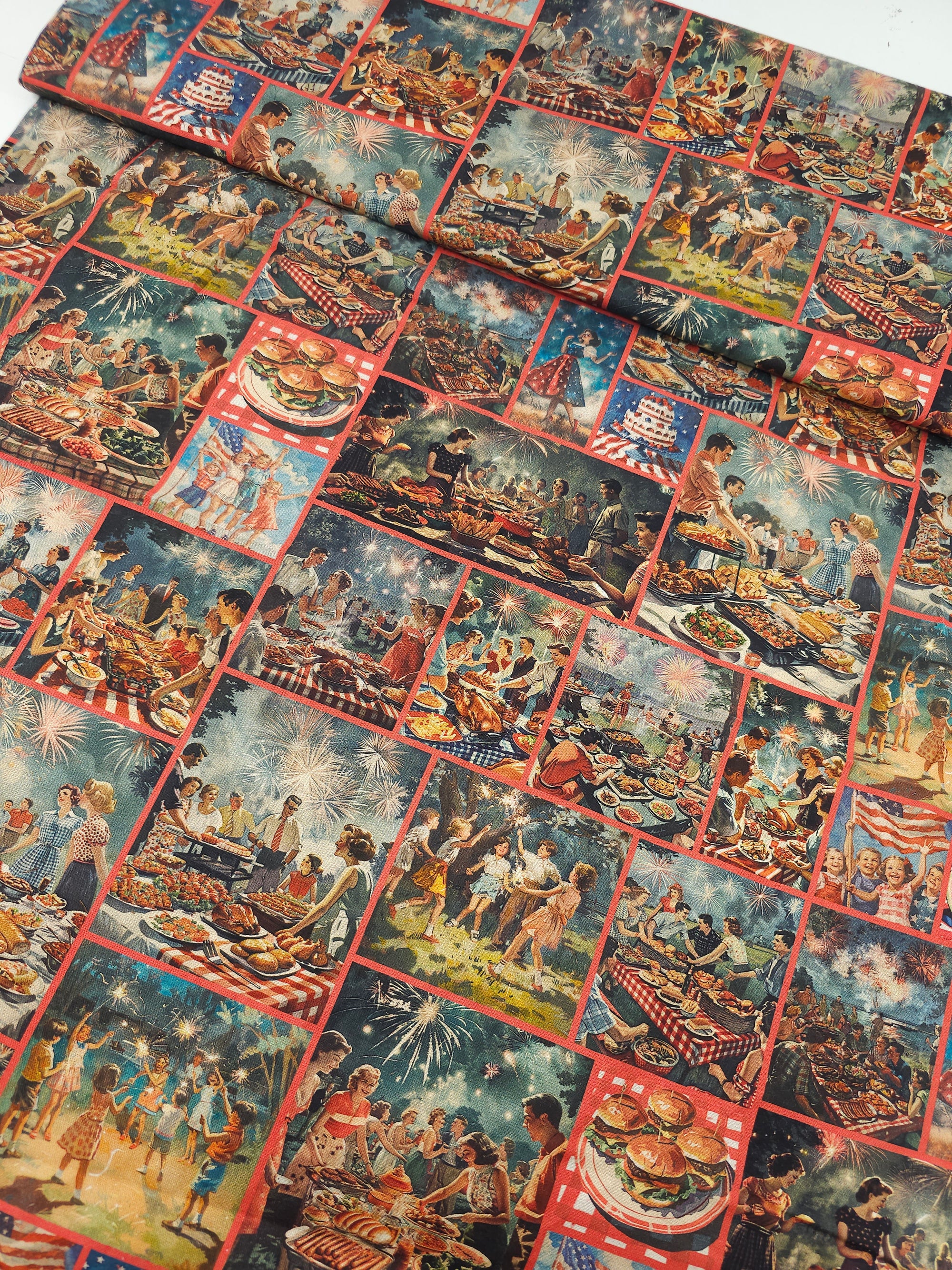 Fourth Of July Celebration 100% Cotton