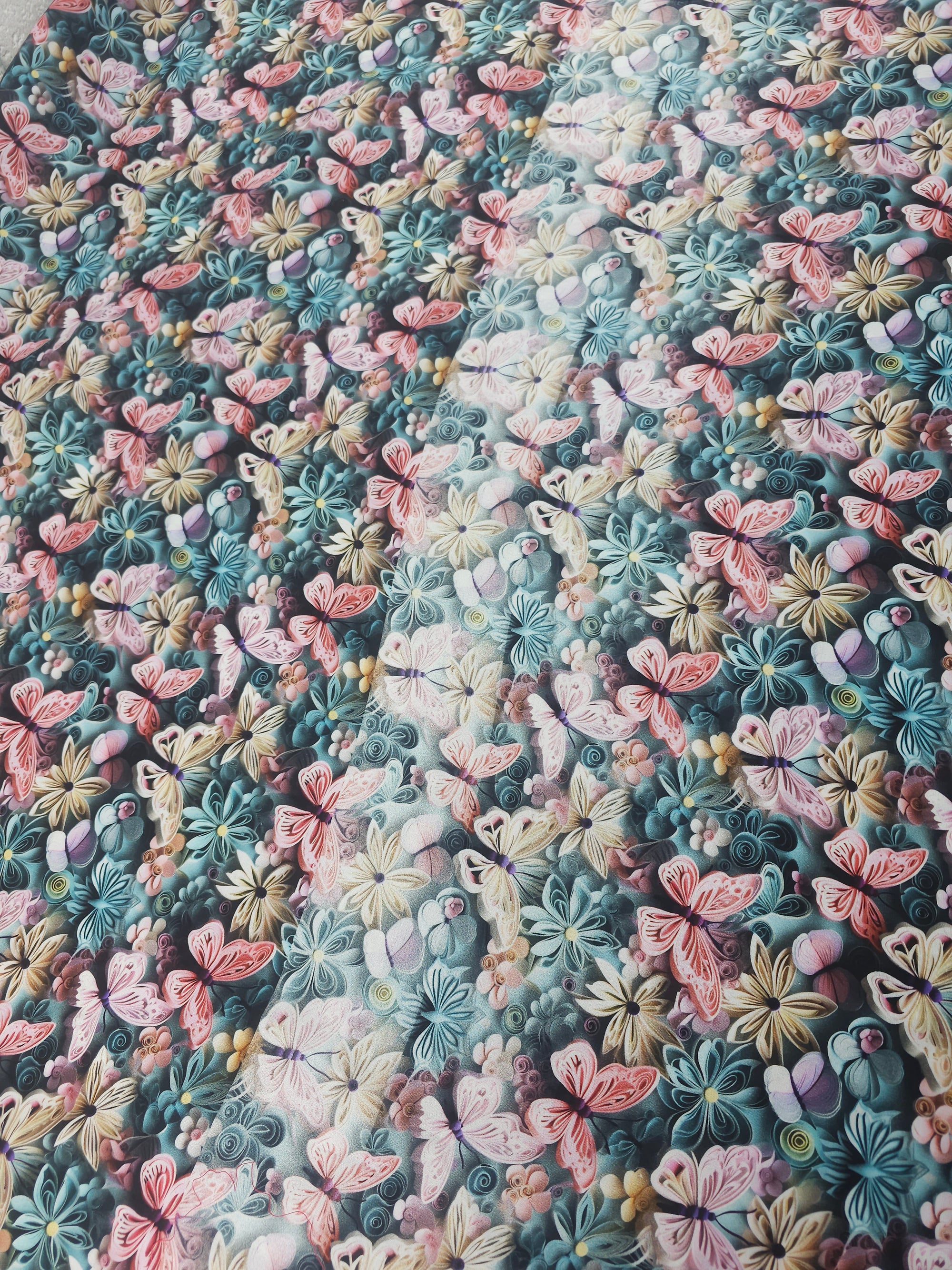 Spring butterfly Cotton- 1.7m piece