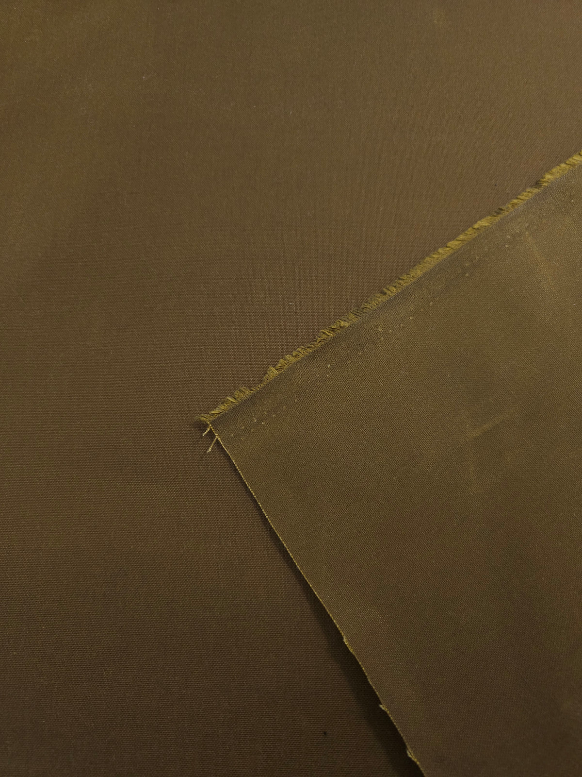 Moss Bronze Structured Wax Cotton