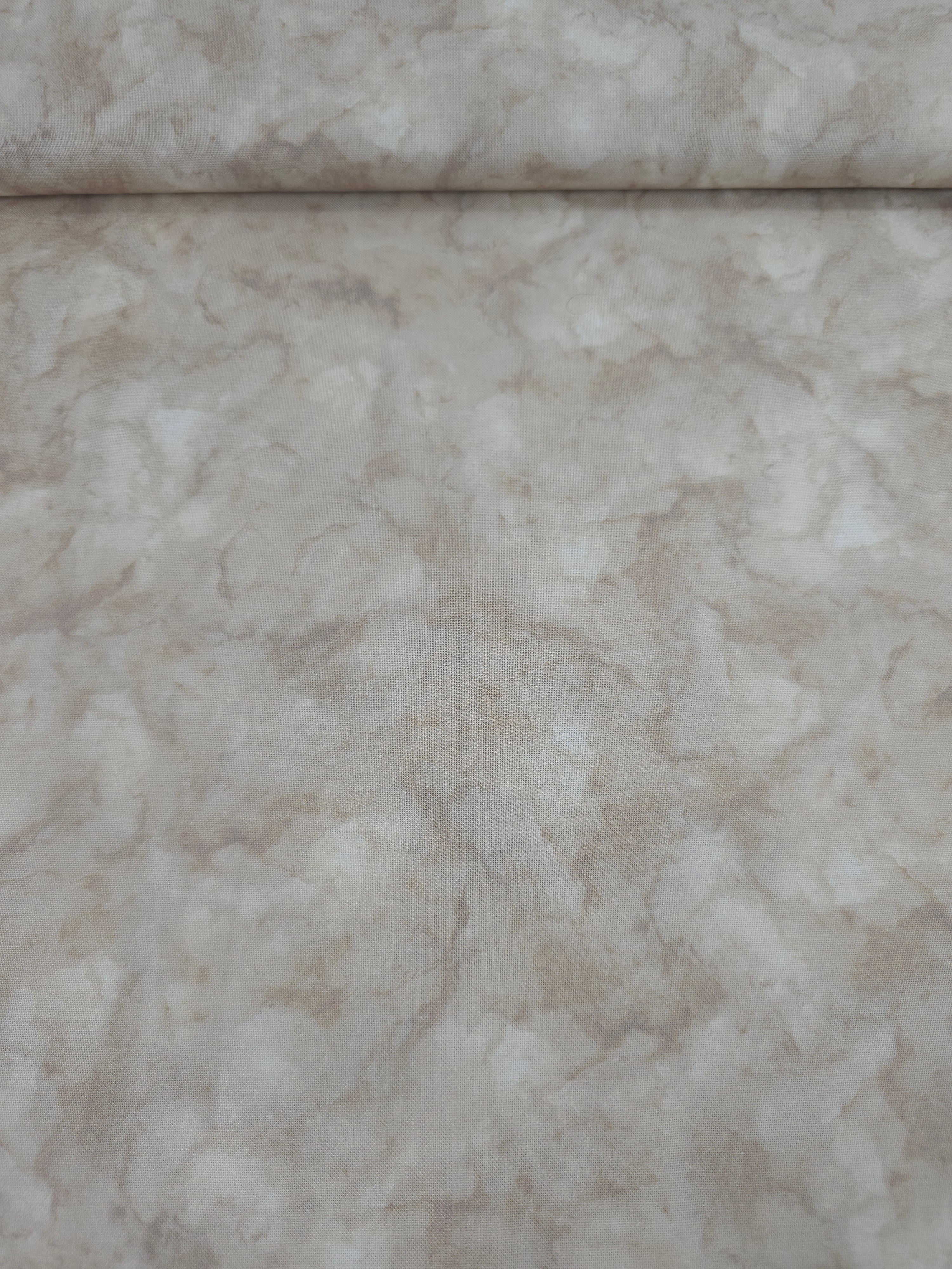 Greige Smokey Marble 100% Cotton