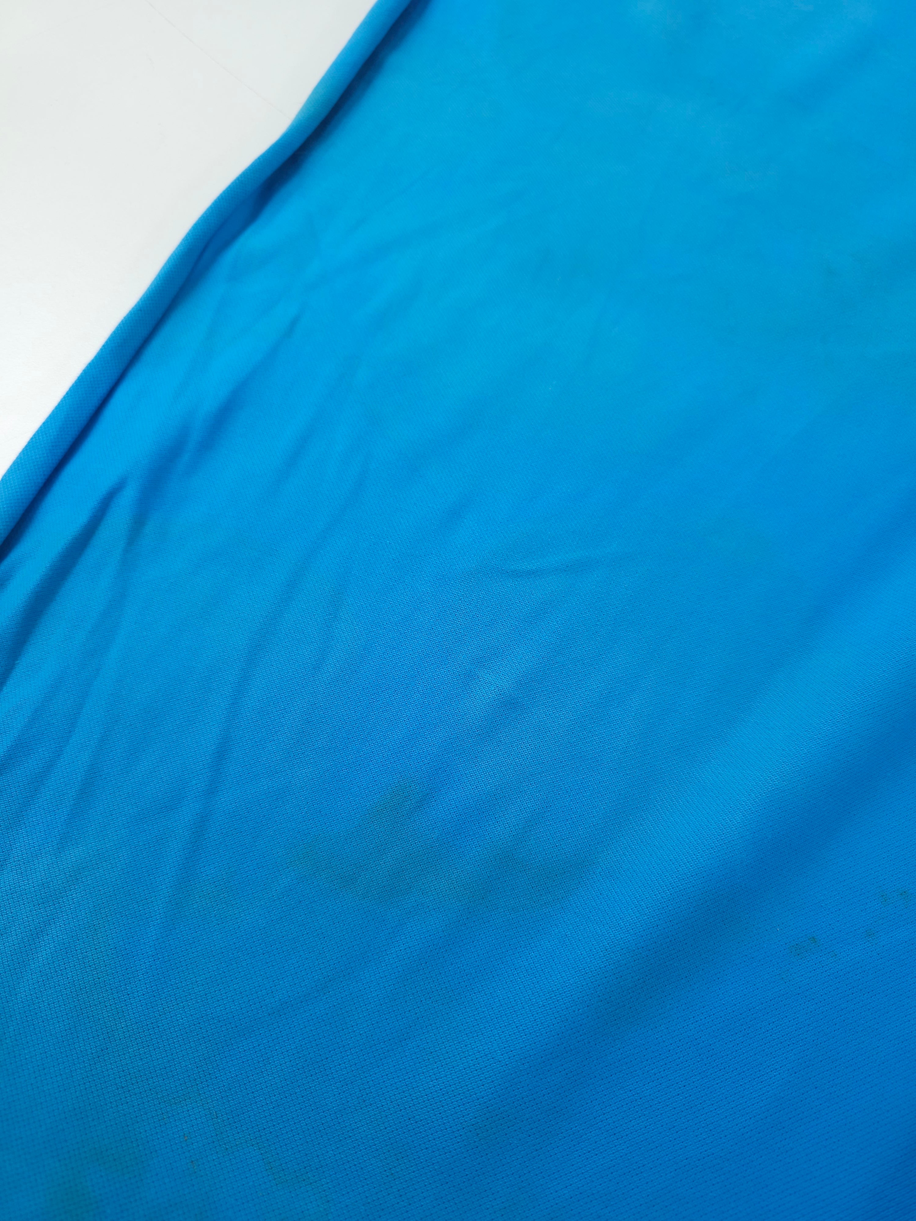 Azure Blue Lightweight Loopback Terry *DEFECT*