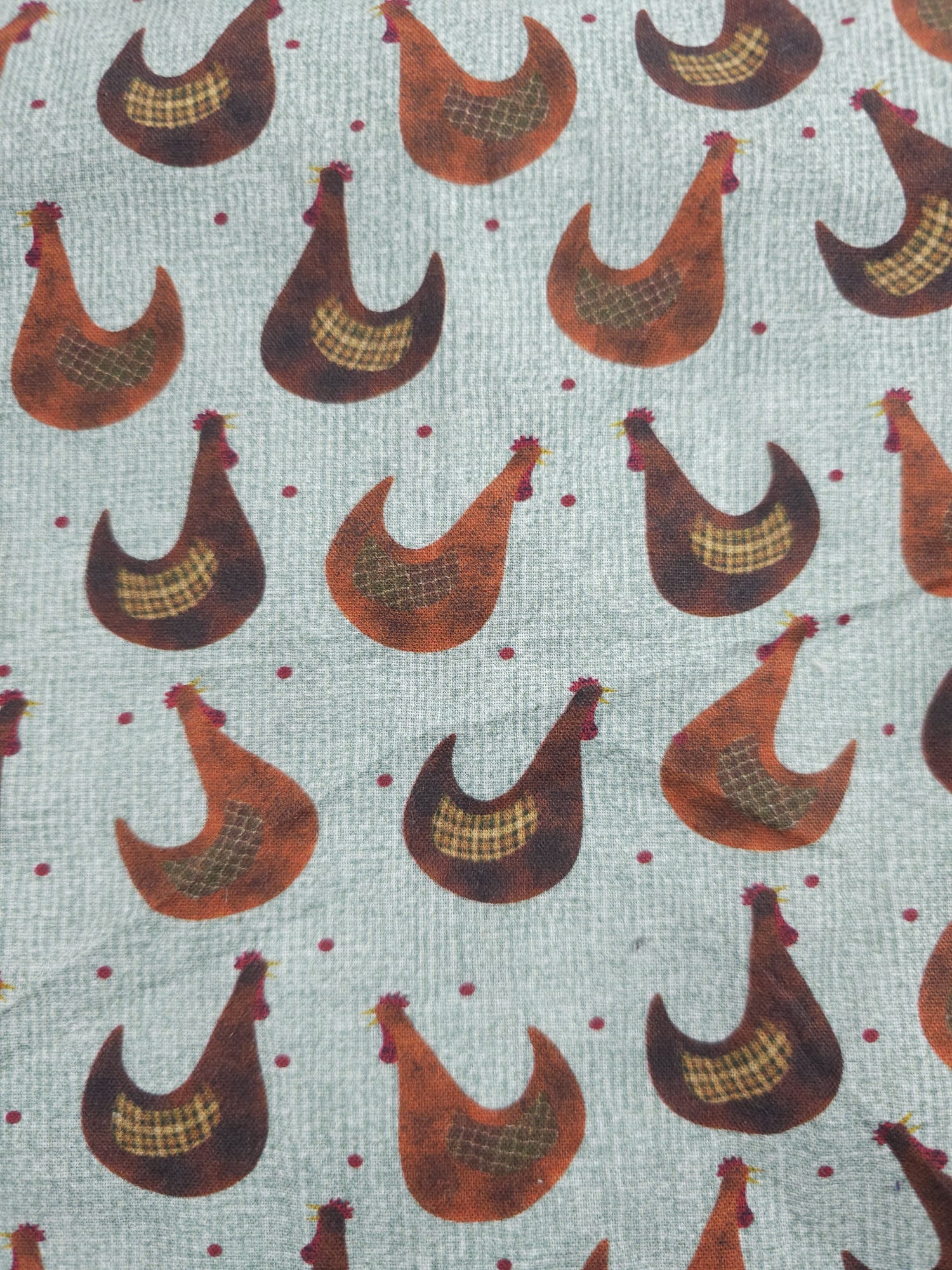 Farm Rooster Cotton (Various Sizes)