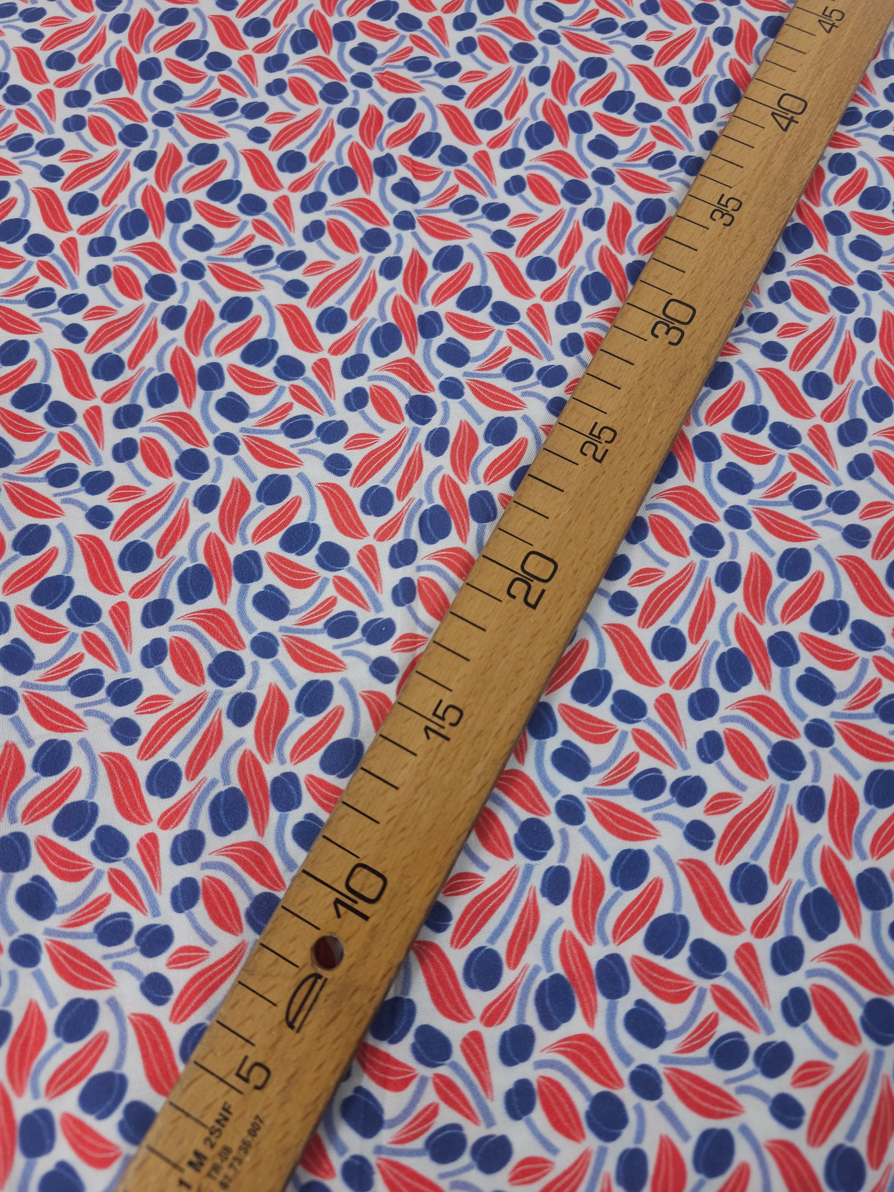 Blue/Red Bud Twine 100% Cotton