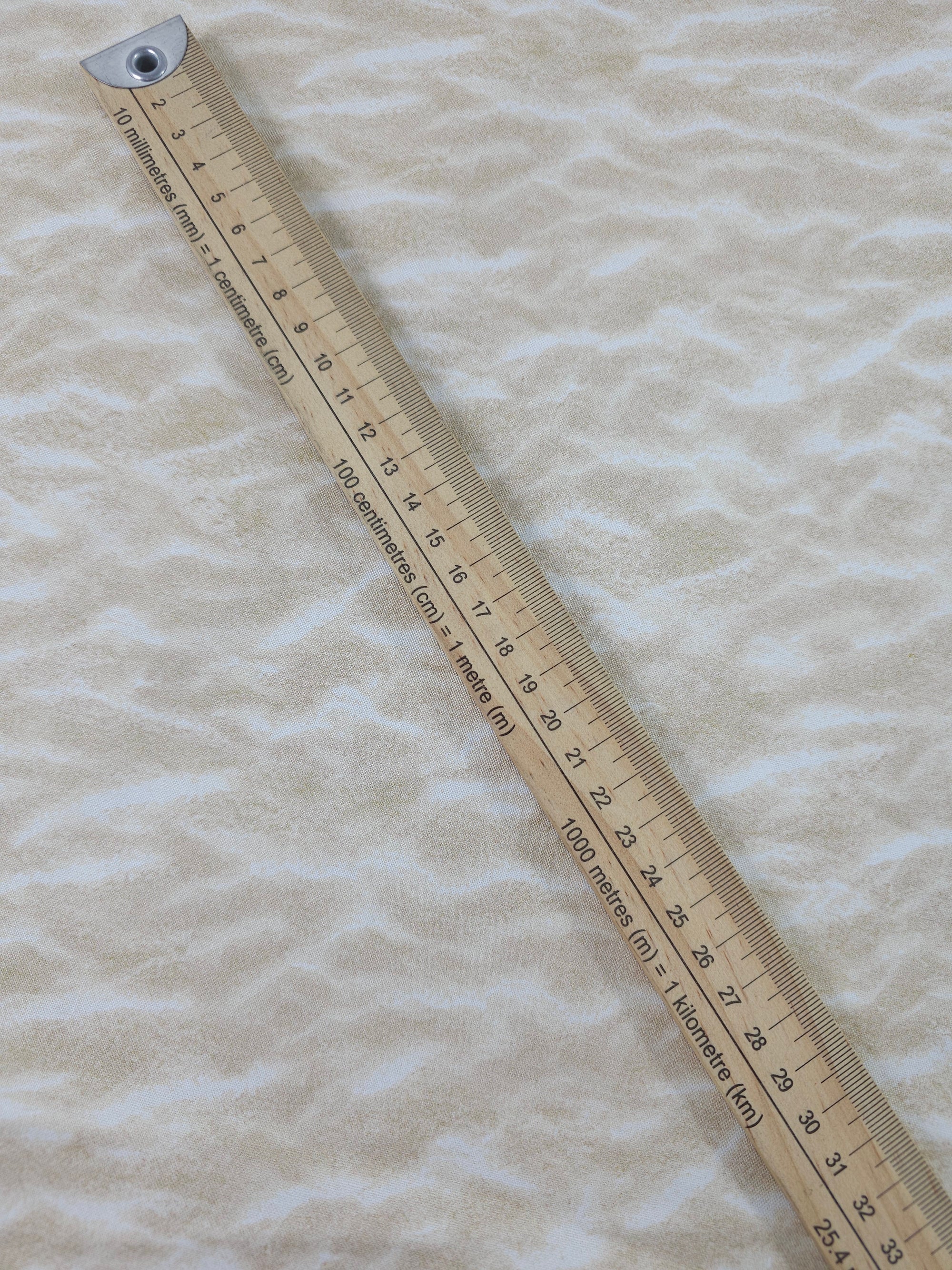 Pale Beige Sand Storm 100% Cotton