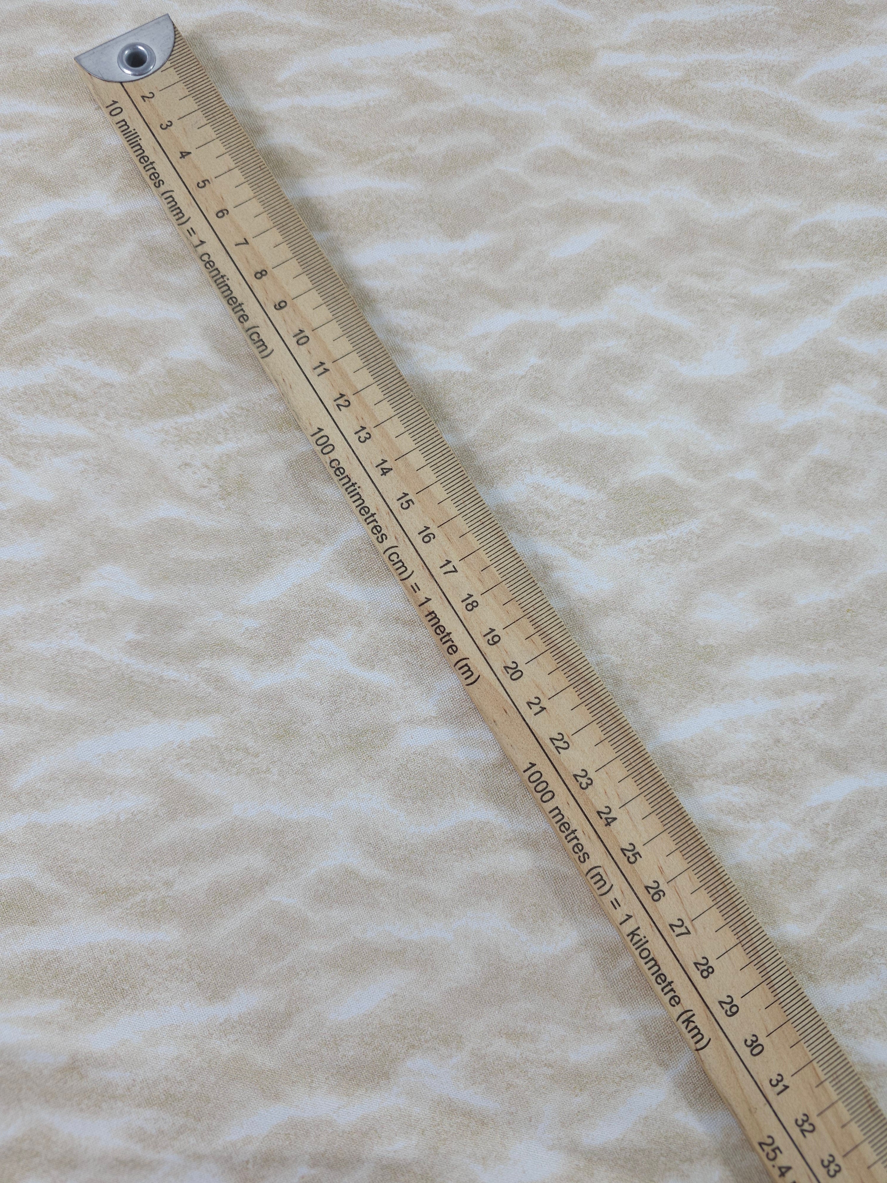 Pale Beige Sand Storm 100% Cotton