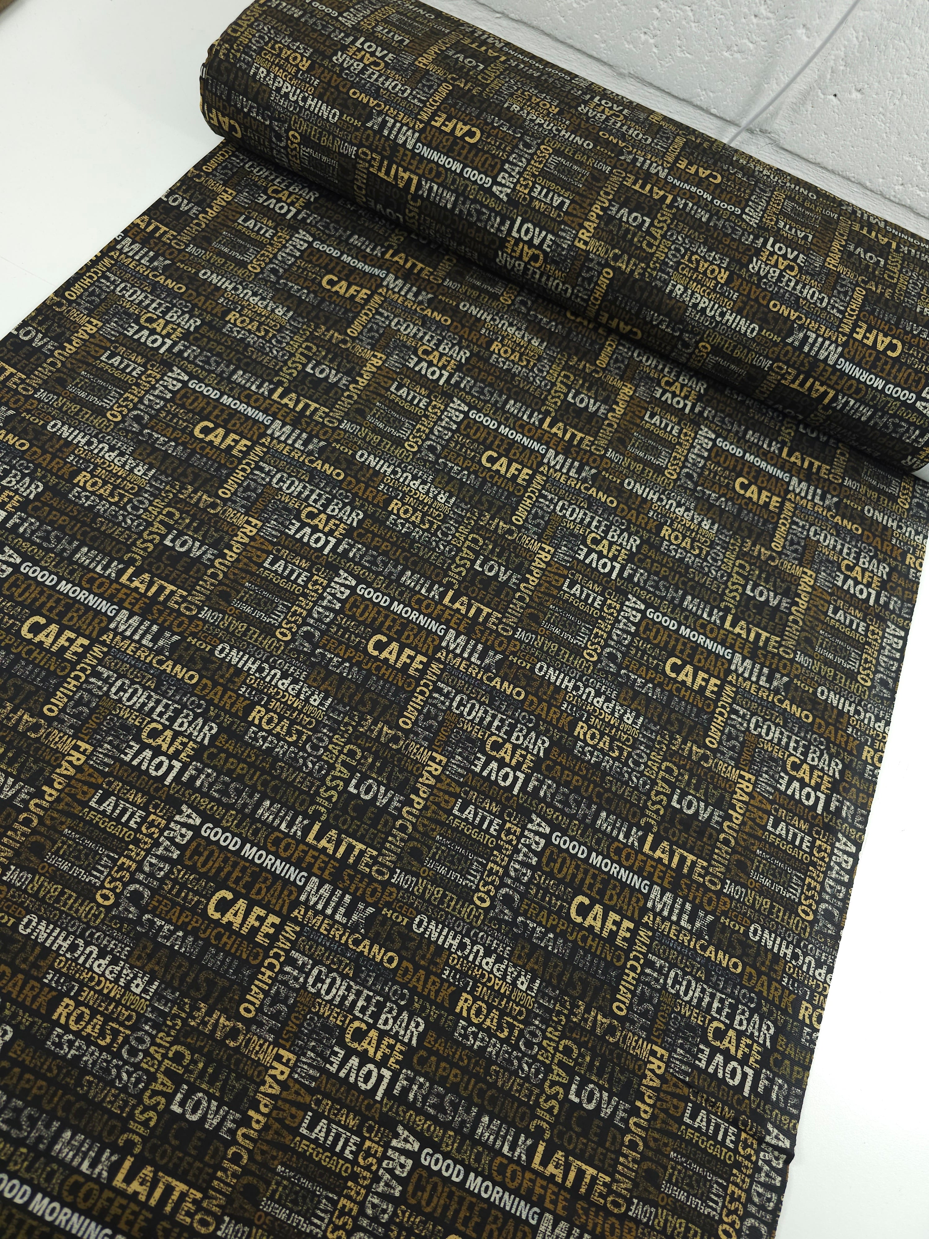 Coffee Bar Menu 100% Cotton