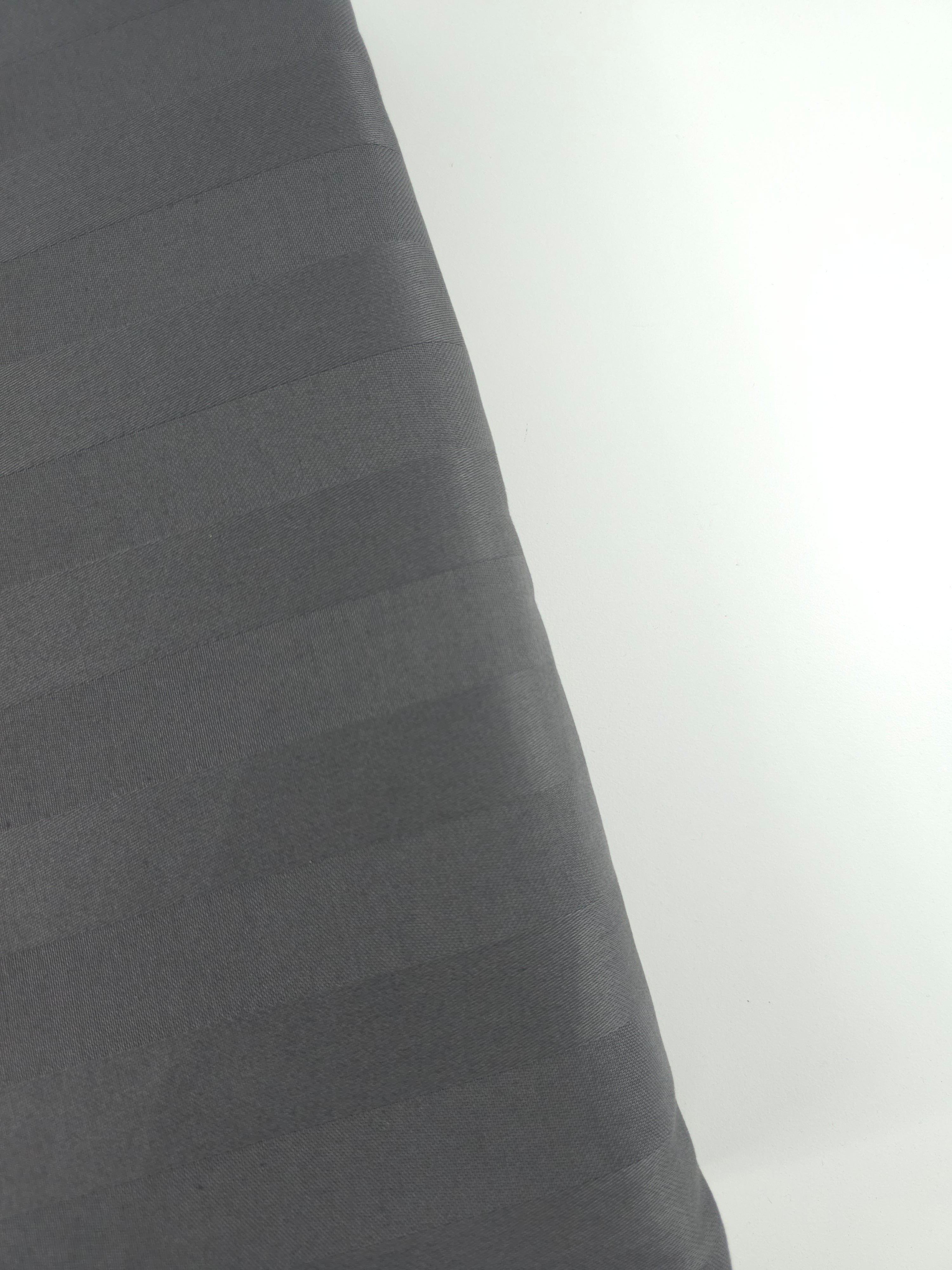 Dark Grey Stripe | Duvet Set | 100% Cotton Sateen *READ DESCRIPTION*