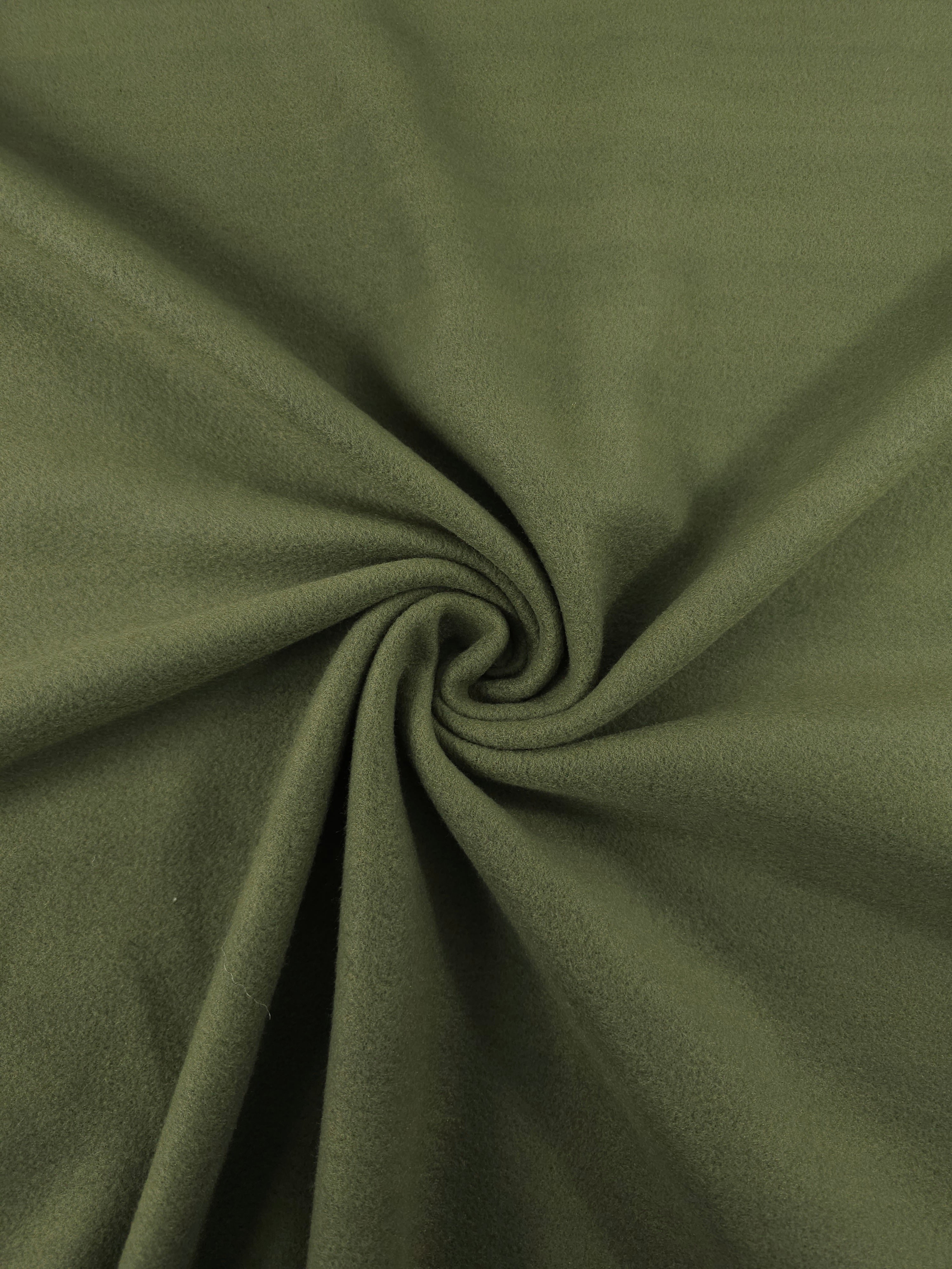 Khaki Green Polar Fleece