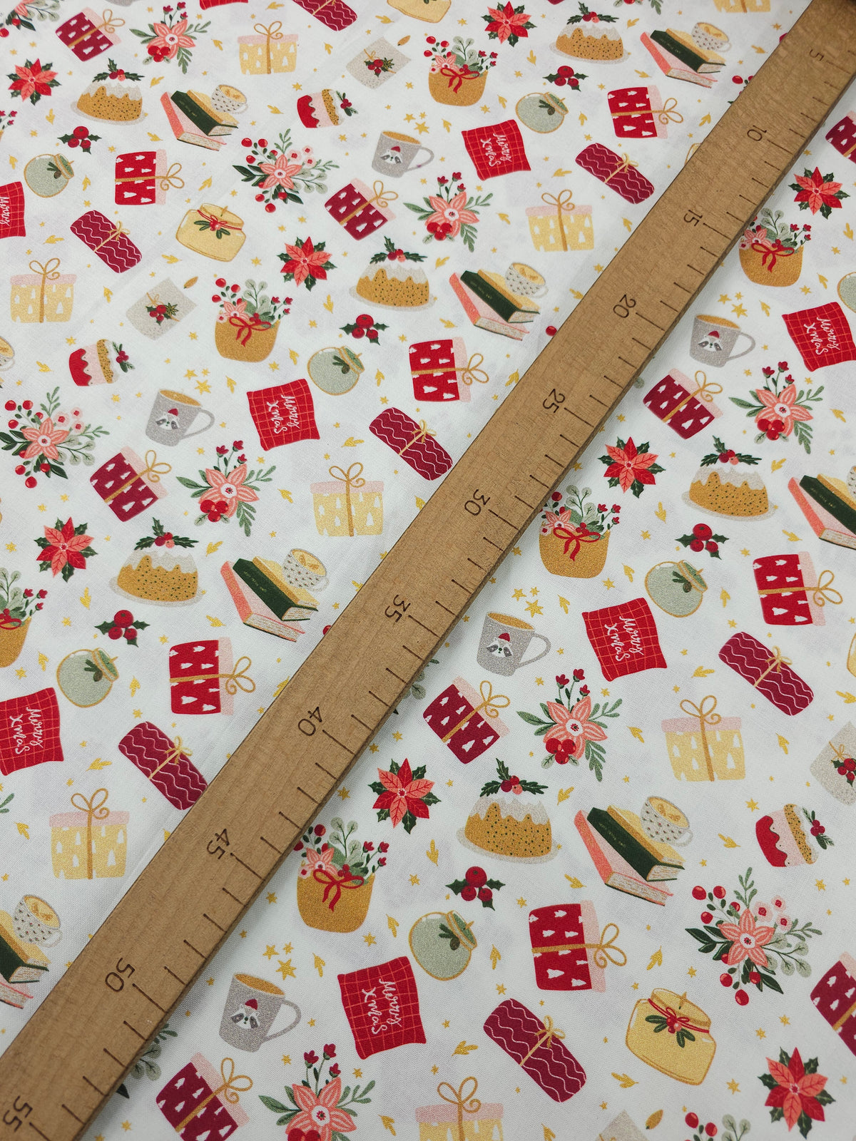 Christmas Allover 100% Cotton