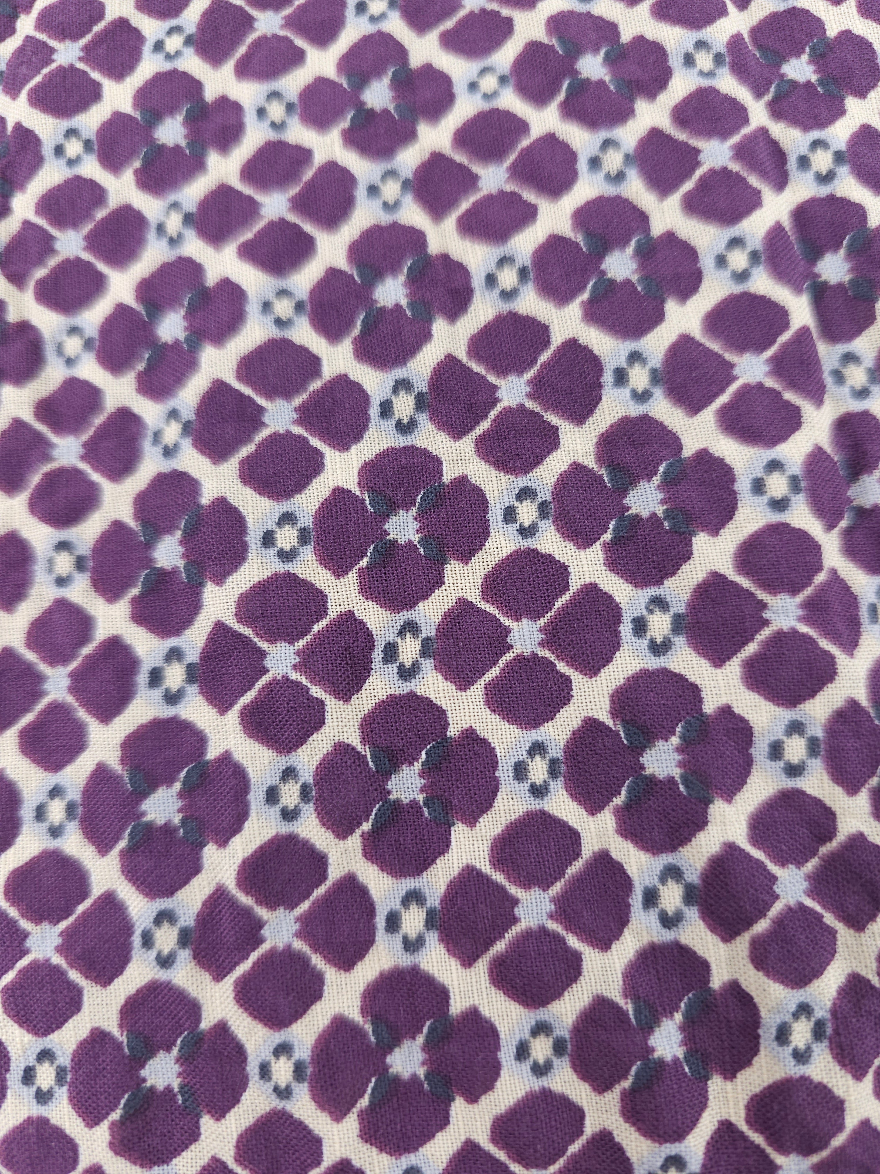 Mulberry flower Viscose- 2.8m piece