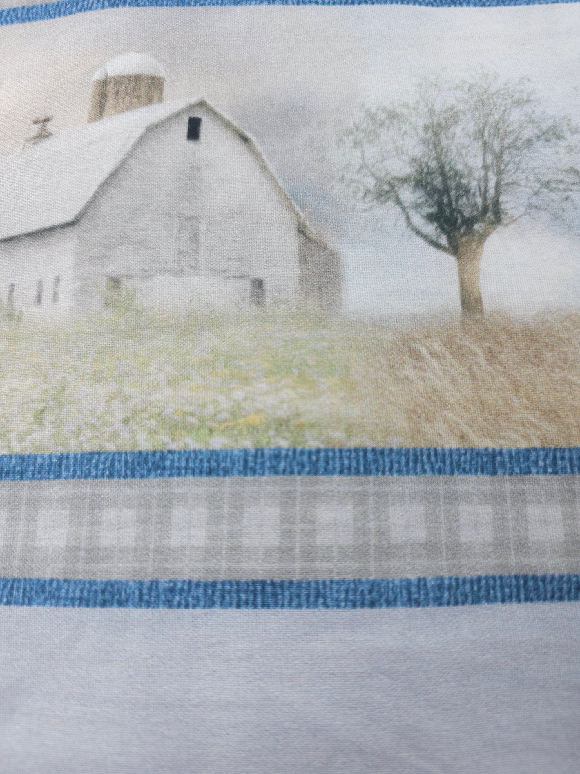 Coastal village Cotton- 4m piece
