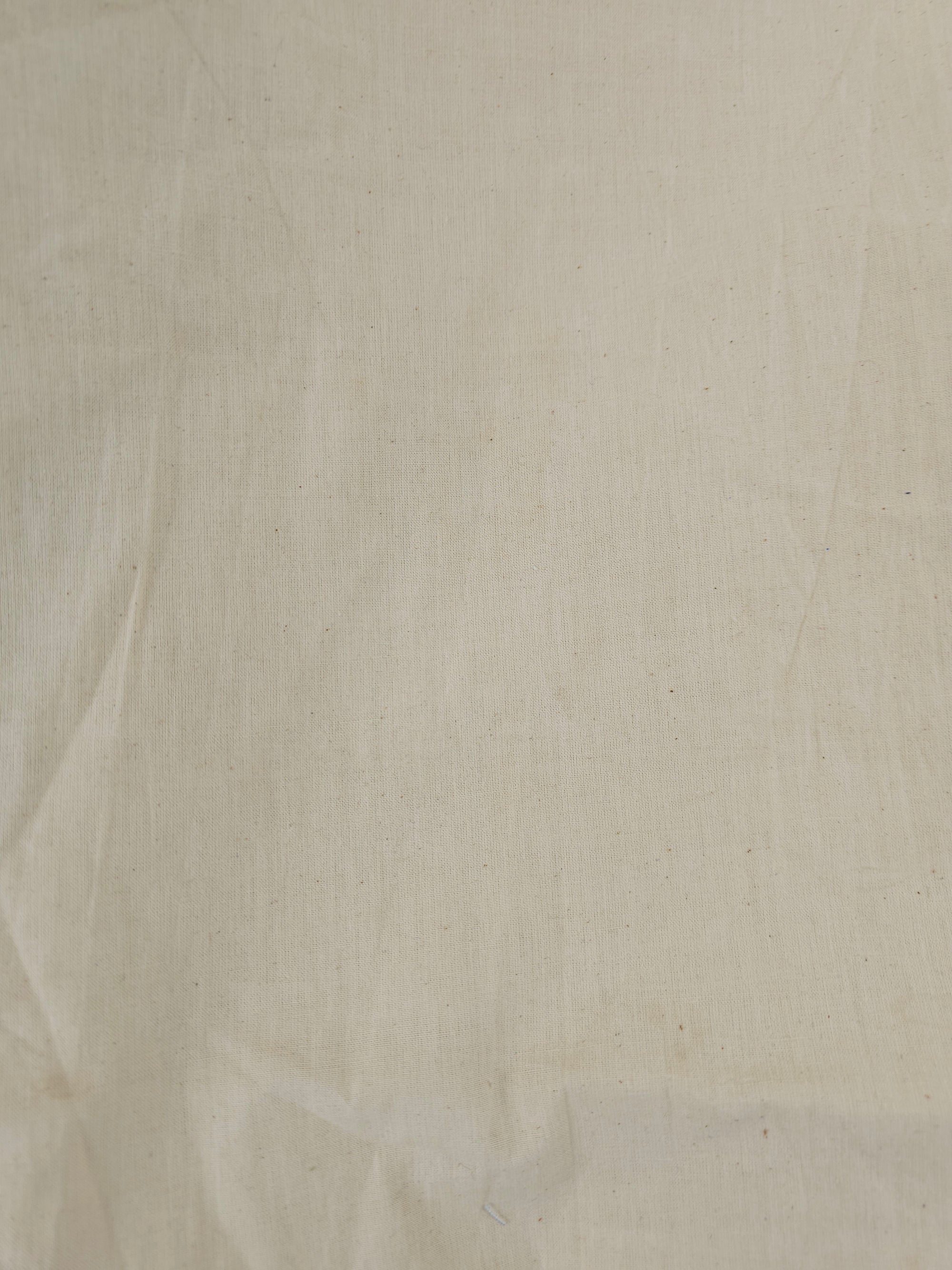 Beige Cotton Calico - 1.4m Piece