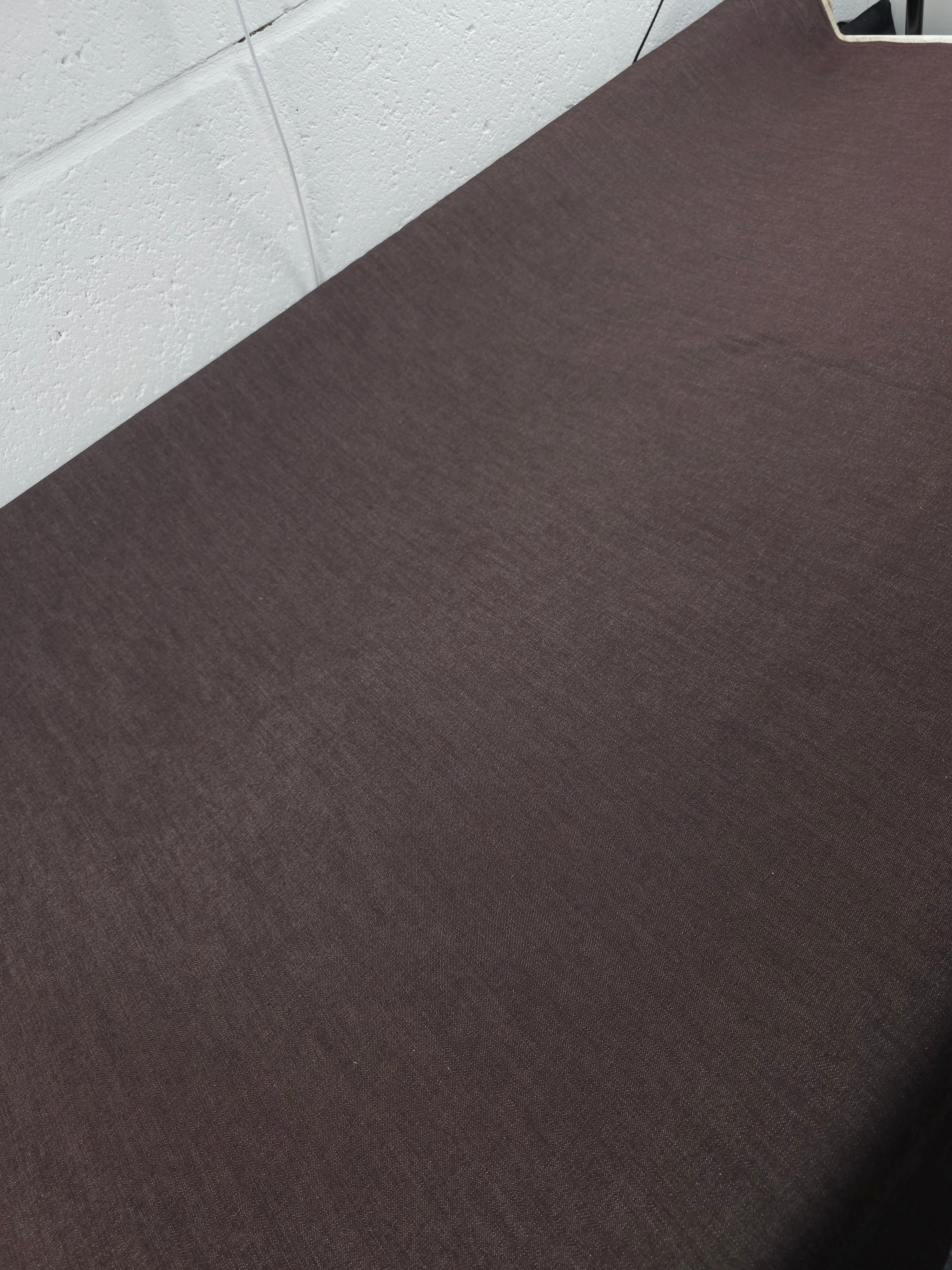 Plumy Brown Denim