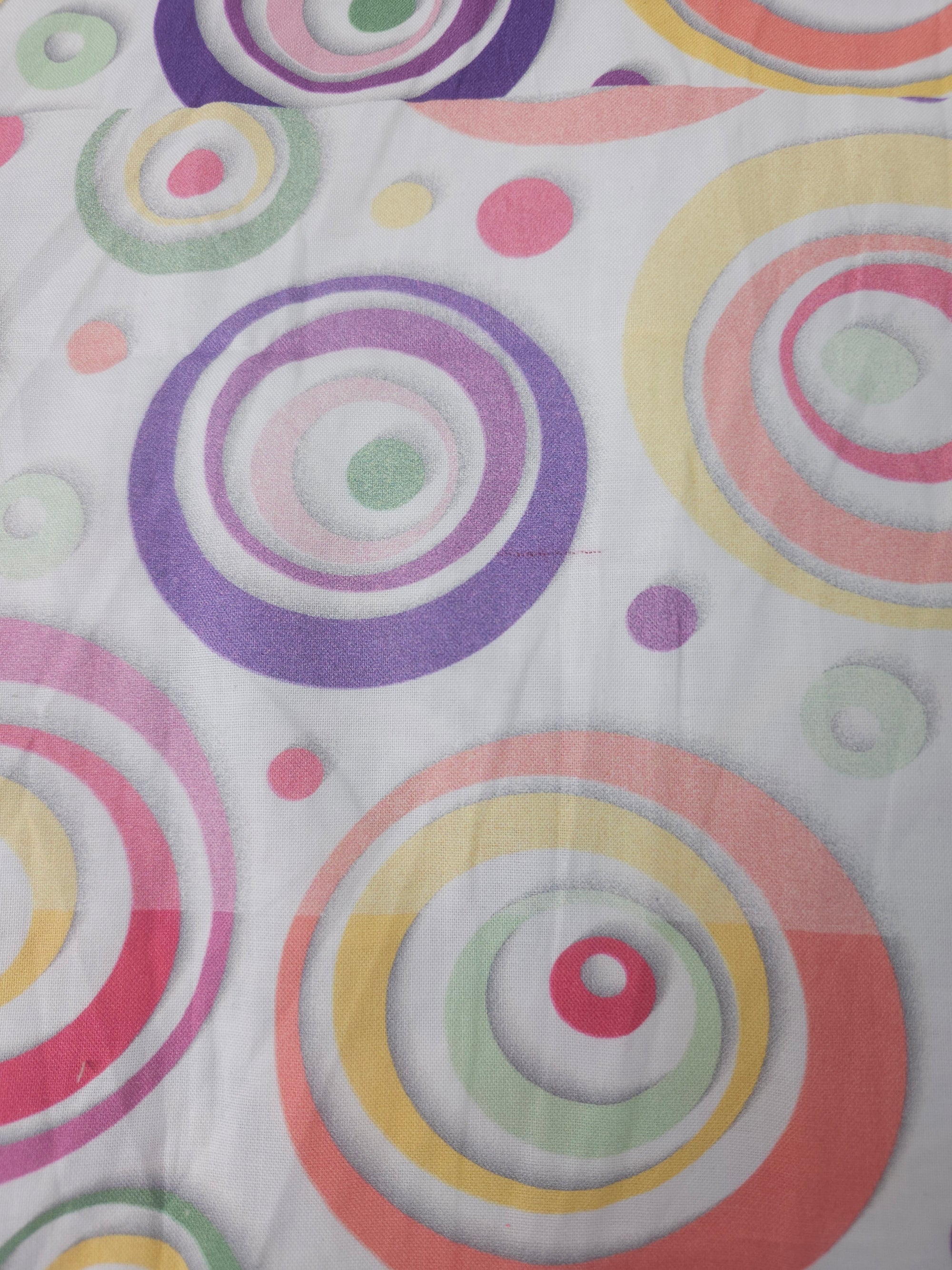 Circles of the rainbow Cotton- 1.5m piece
