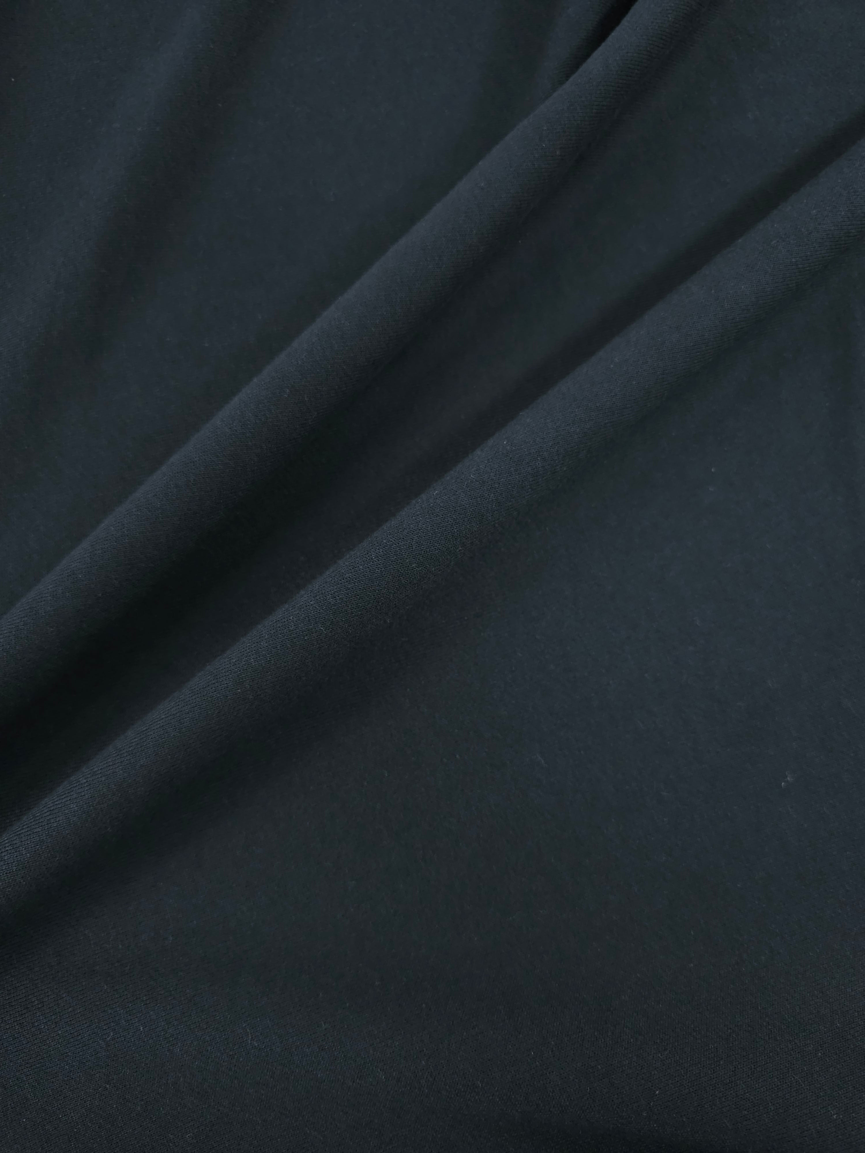 Black Fleece Backed Terry