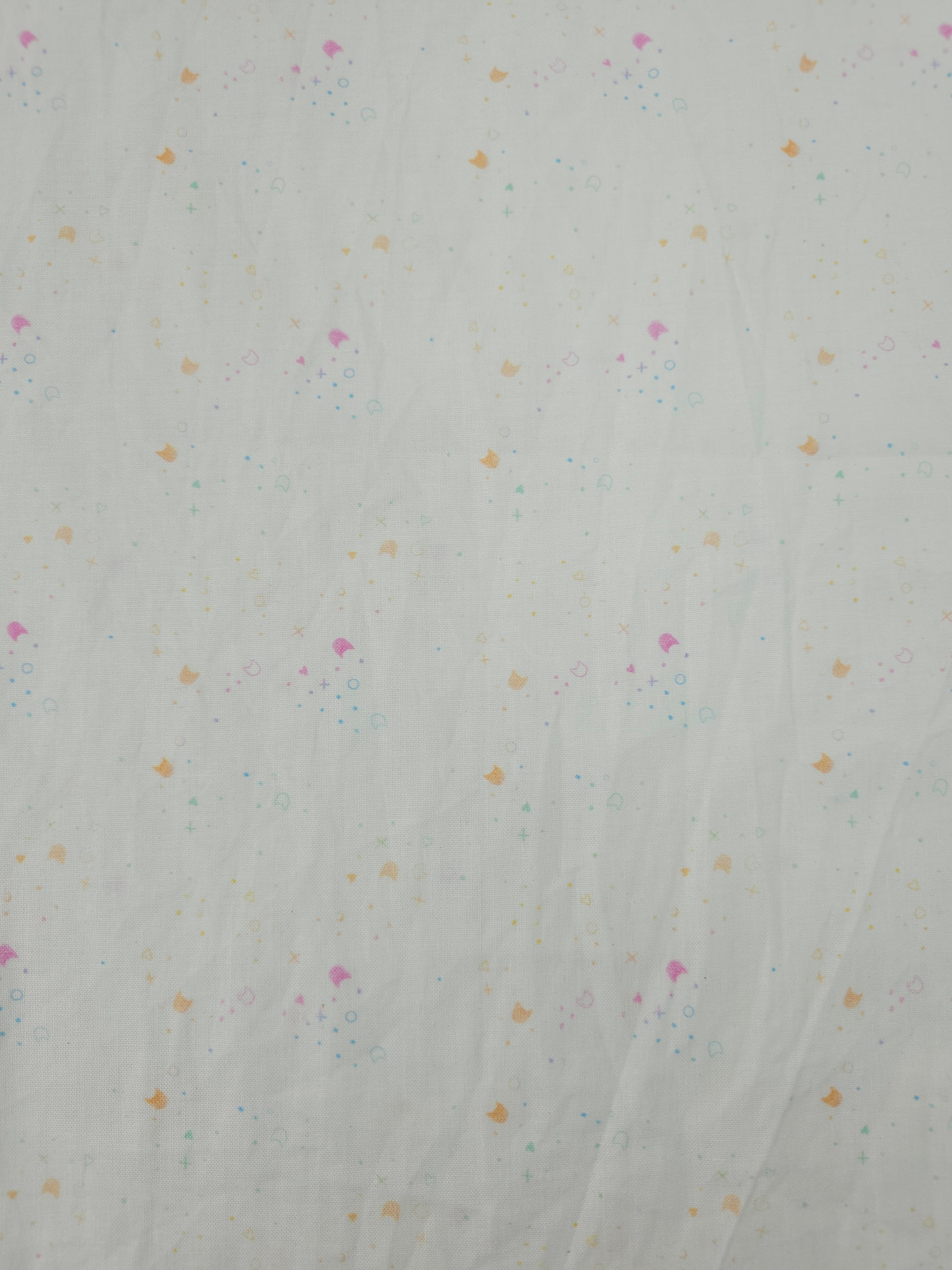 Orange/Pink Kitty Litter 100% Cotton - Pammie Jane