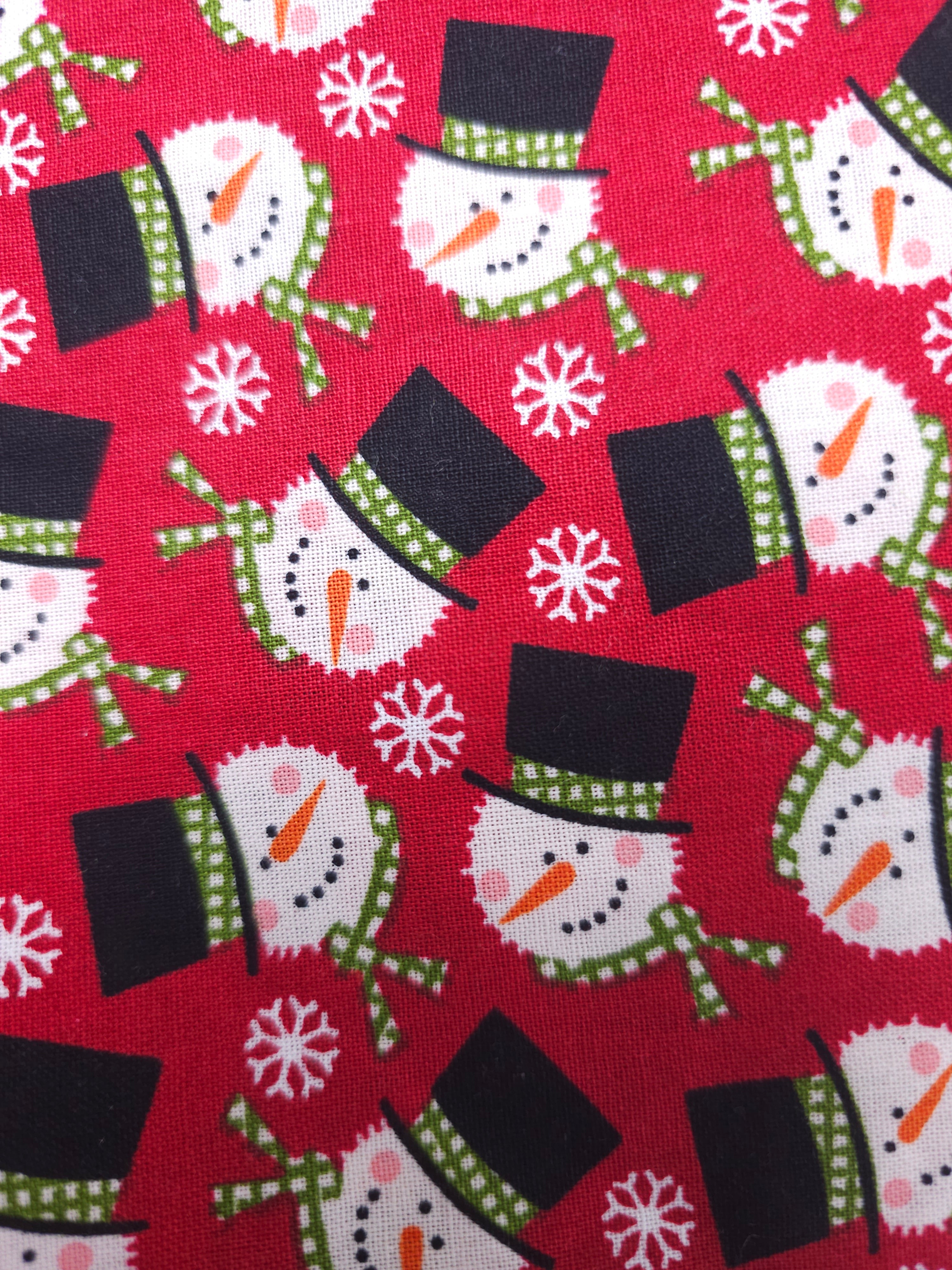 Red snowman Cotton- 1.8m