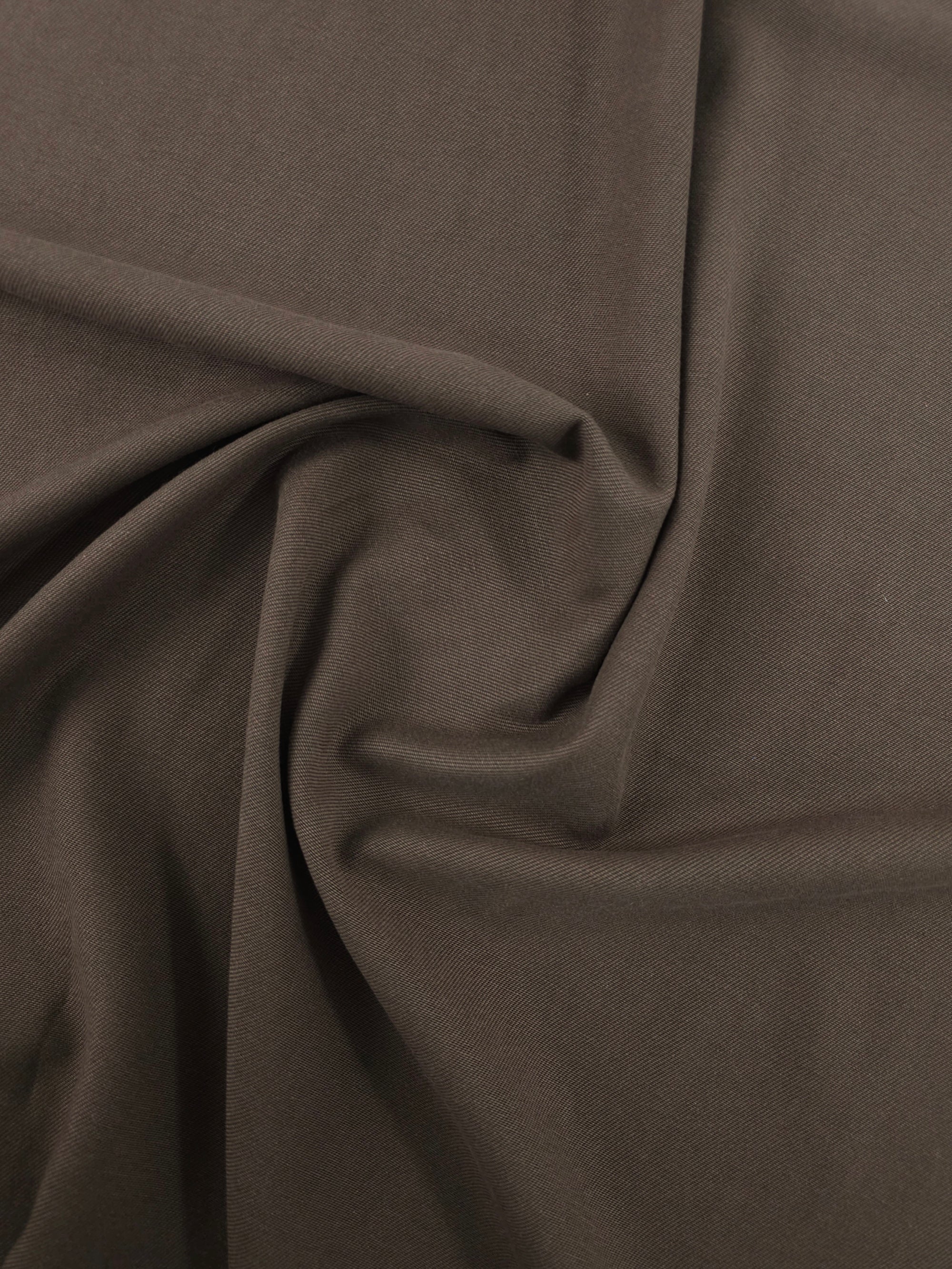 Brown Medium/Heavy Tencel Twill
