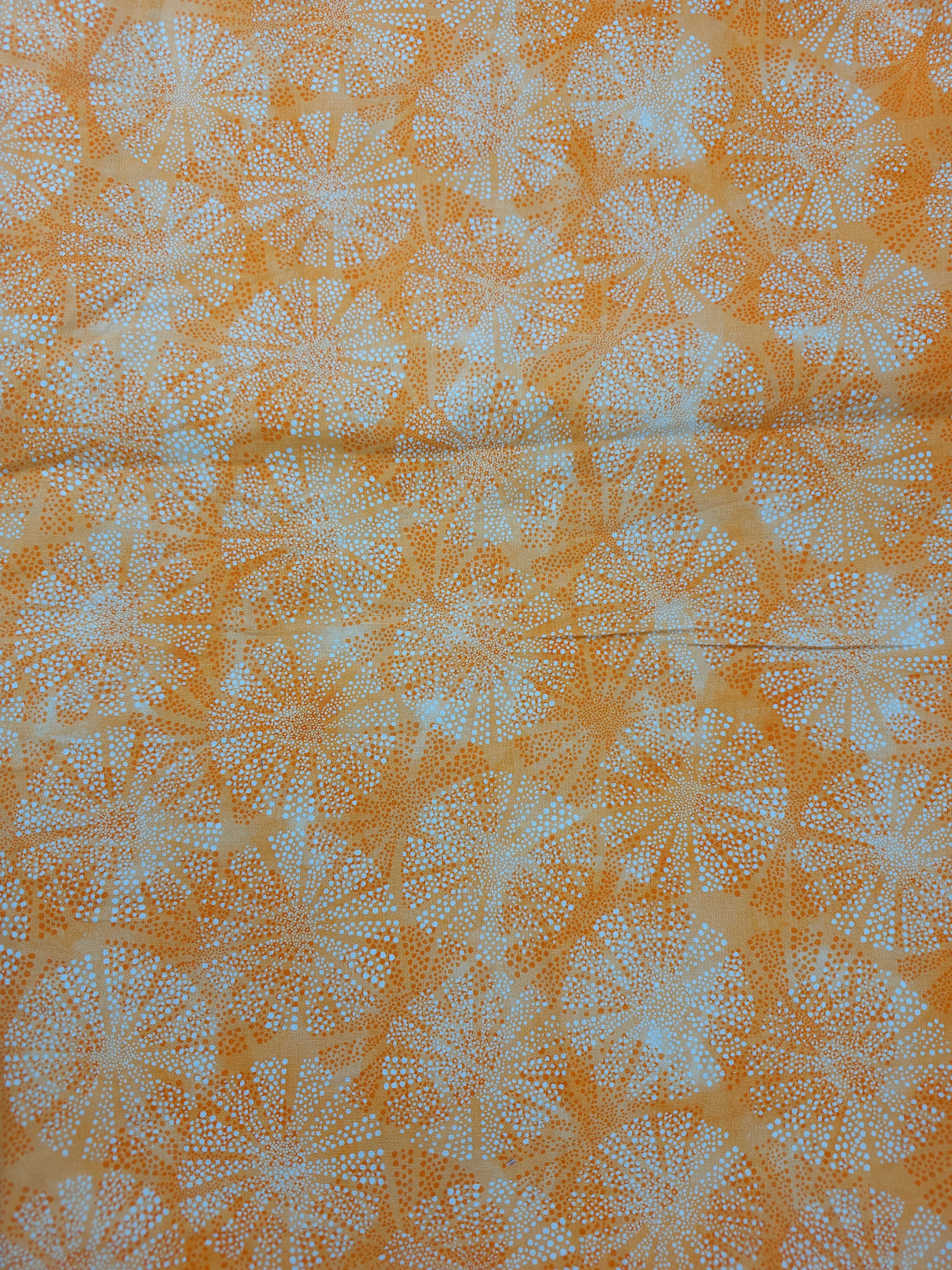 Orange burst Cotton- 2.7m piece