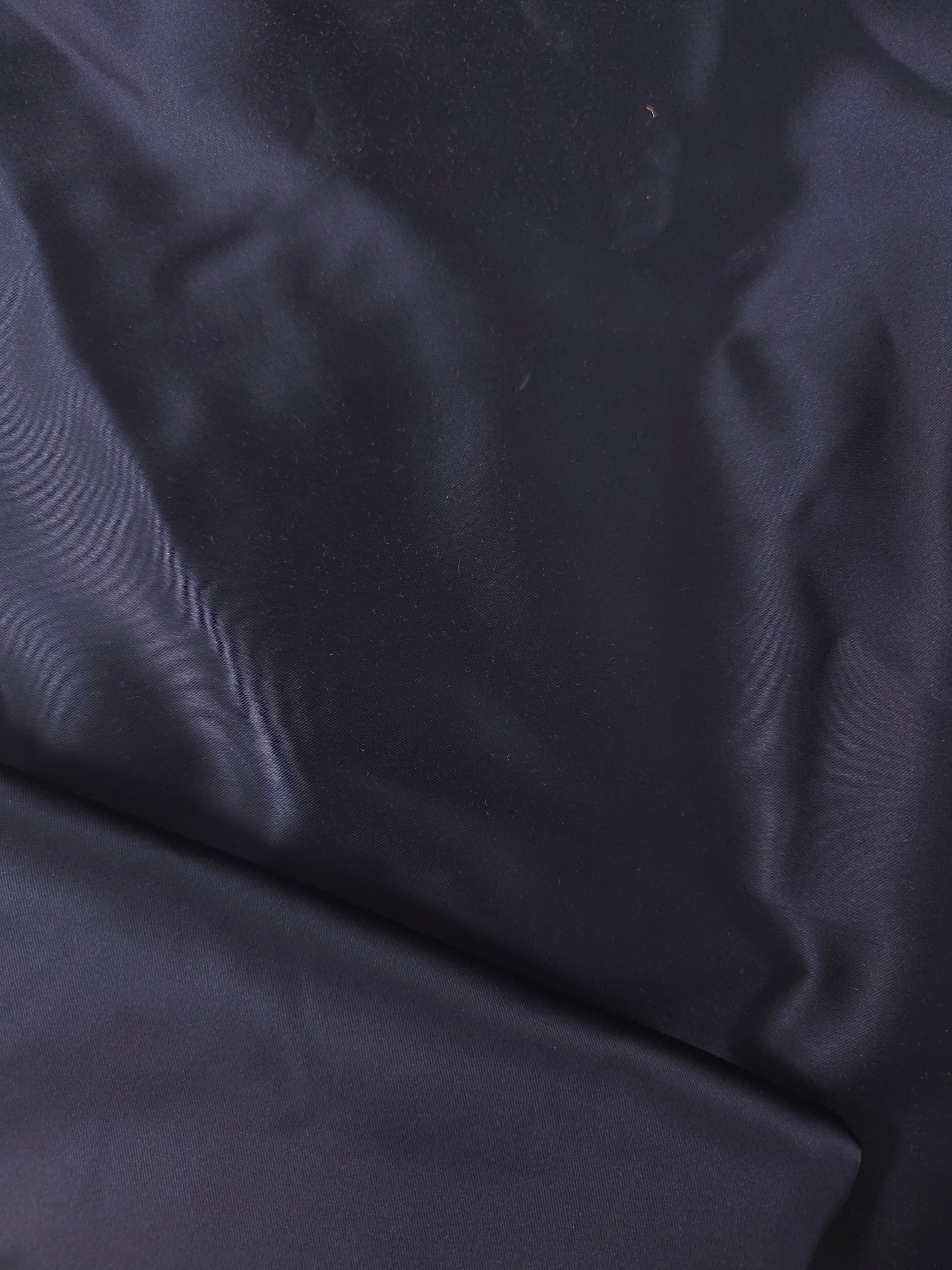 Dark navy Thick Satin- 2.5m piece