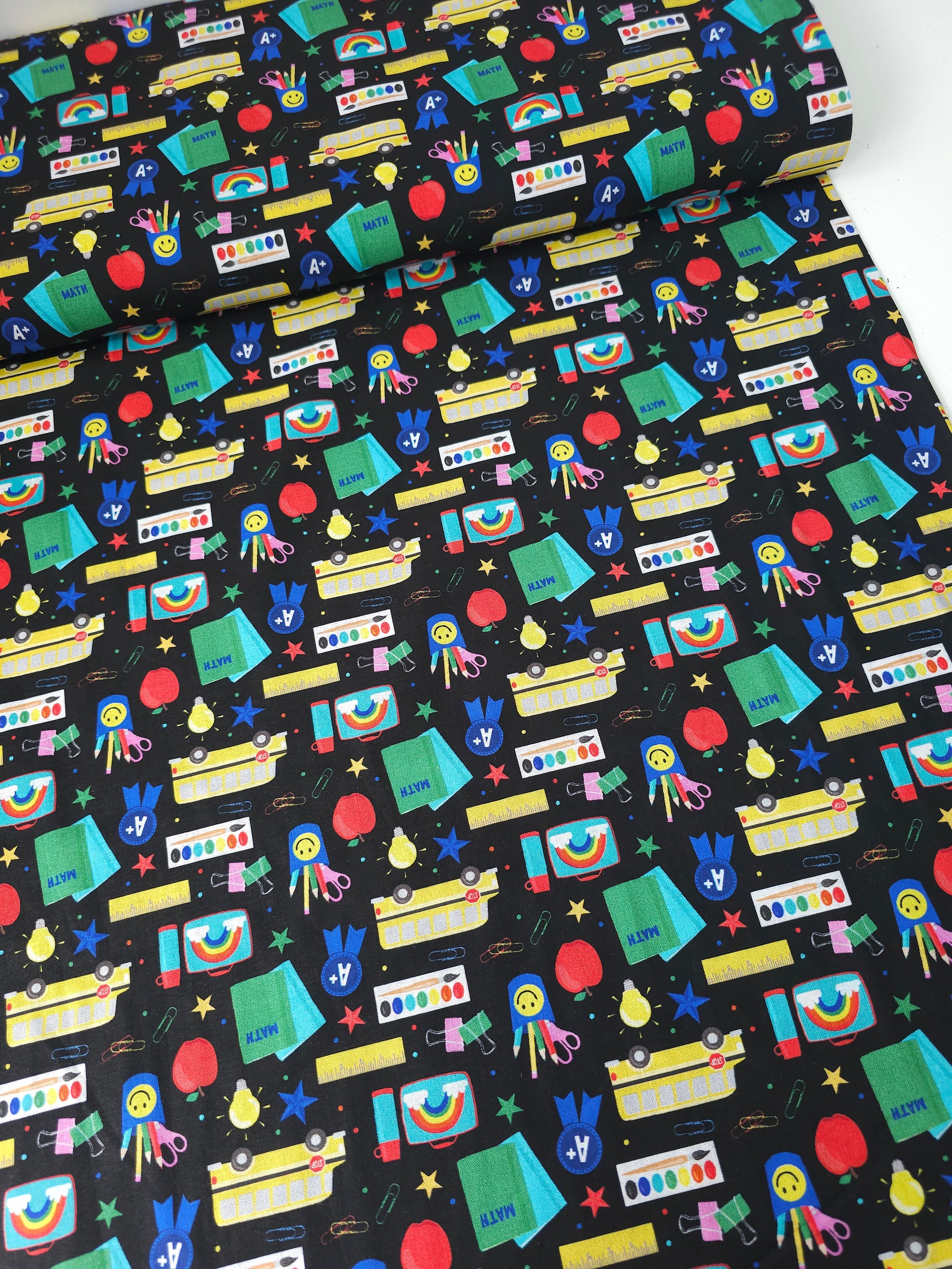 Back To School 100% Cotton - Robert Kaufman