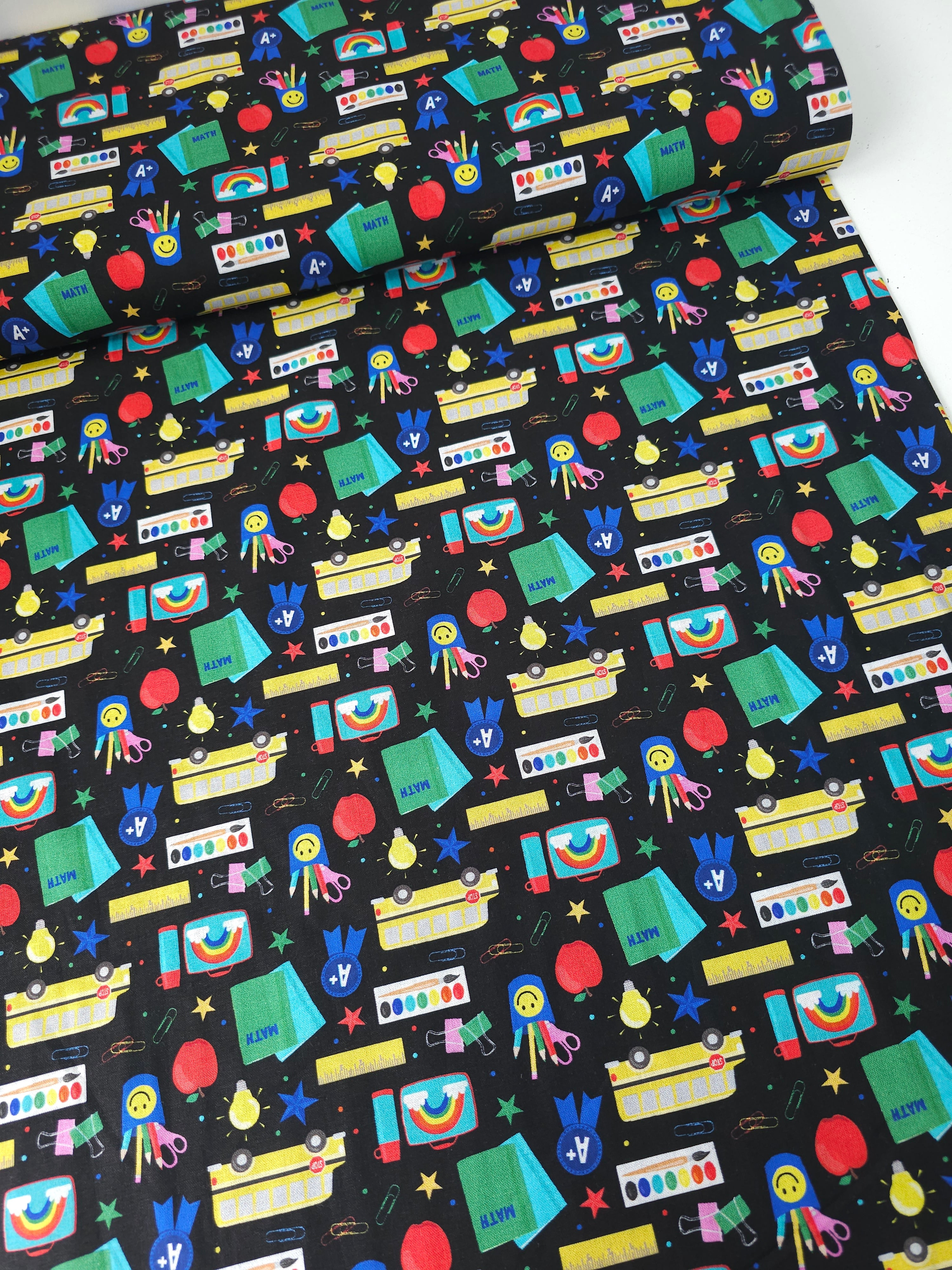 Back To School 100% Cotton - Robert Kaufman