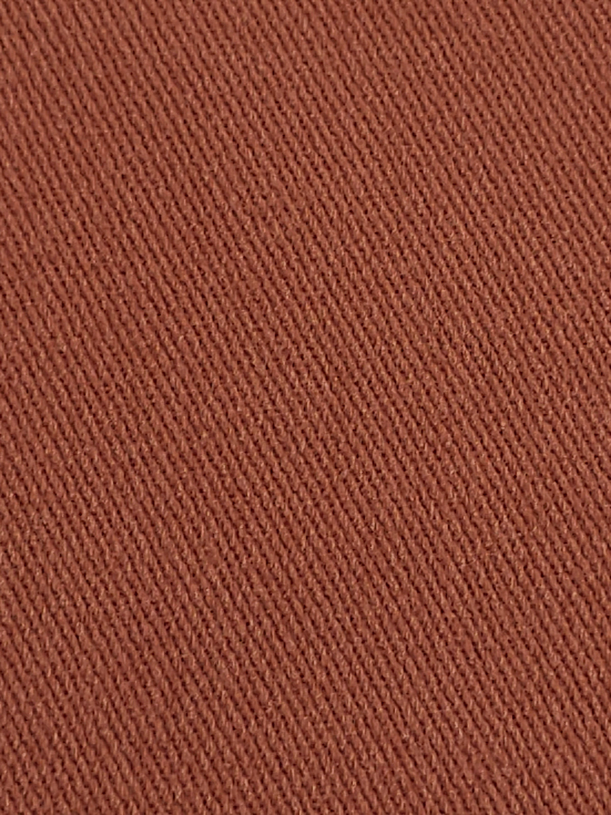 Rust Brushed Cotton Twill