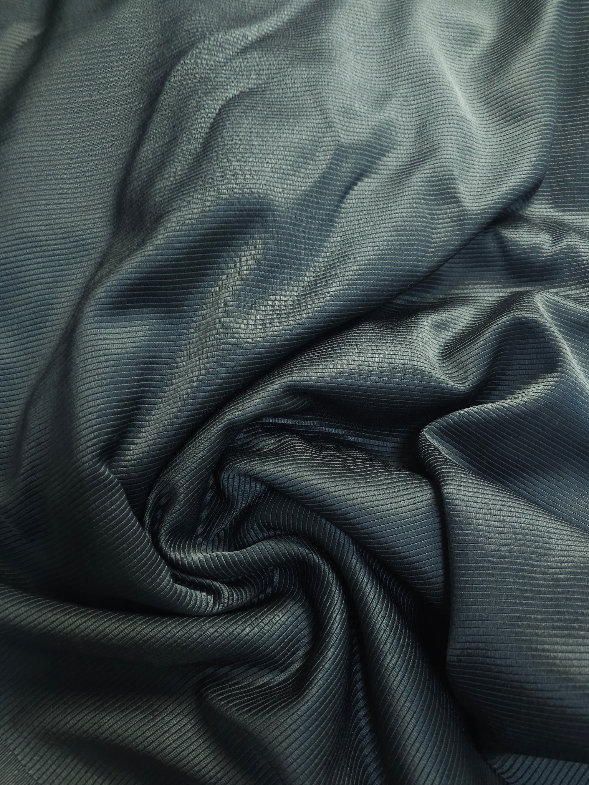 Bottled Green Ribbed Look Poly - 3.6m Piece