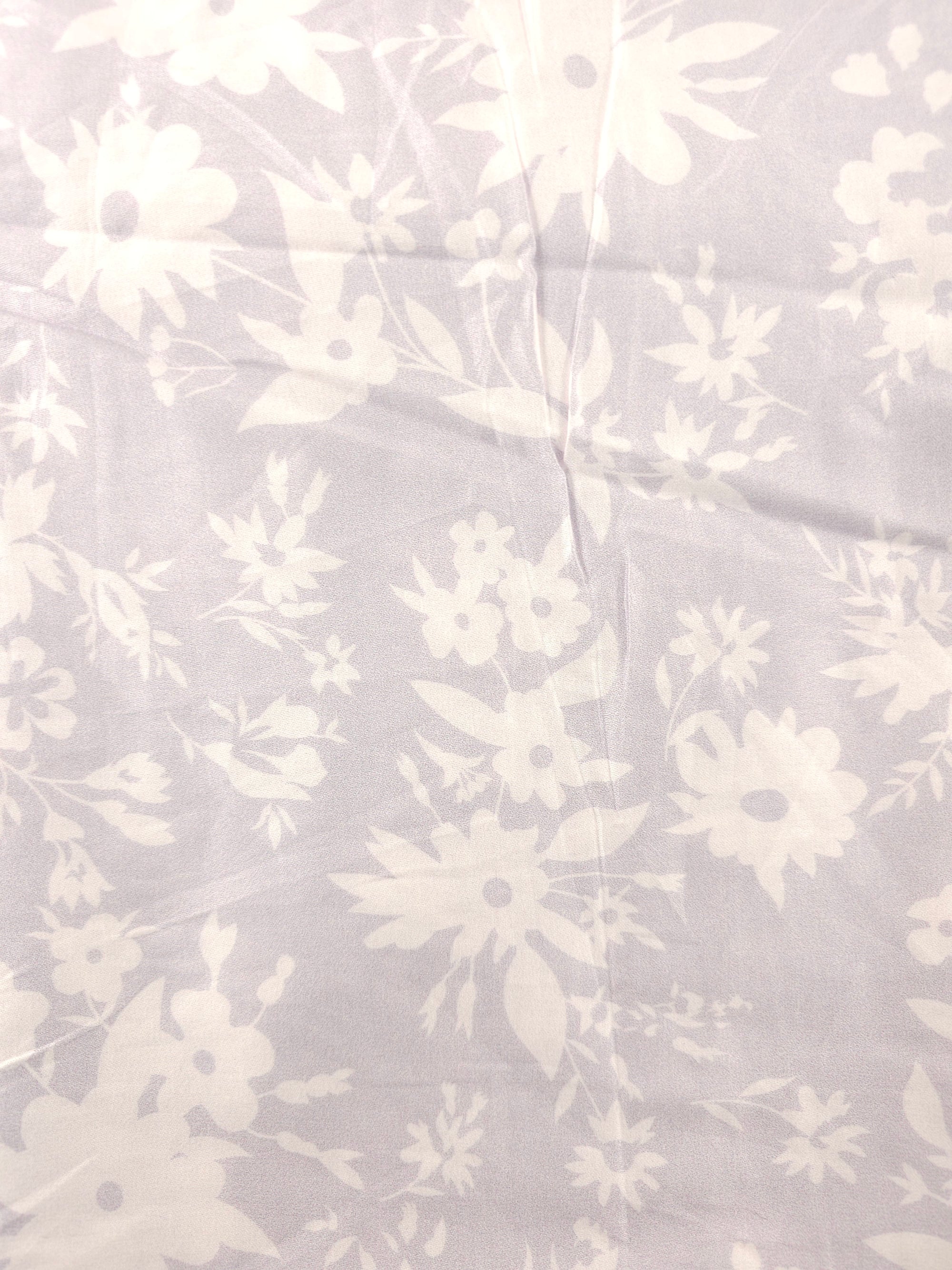 Light Lavender Cotton Sateen- 1m