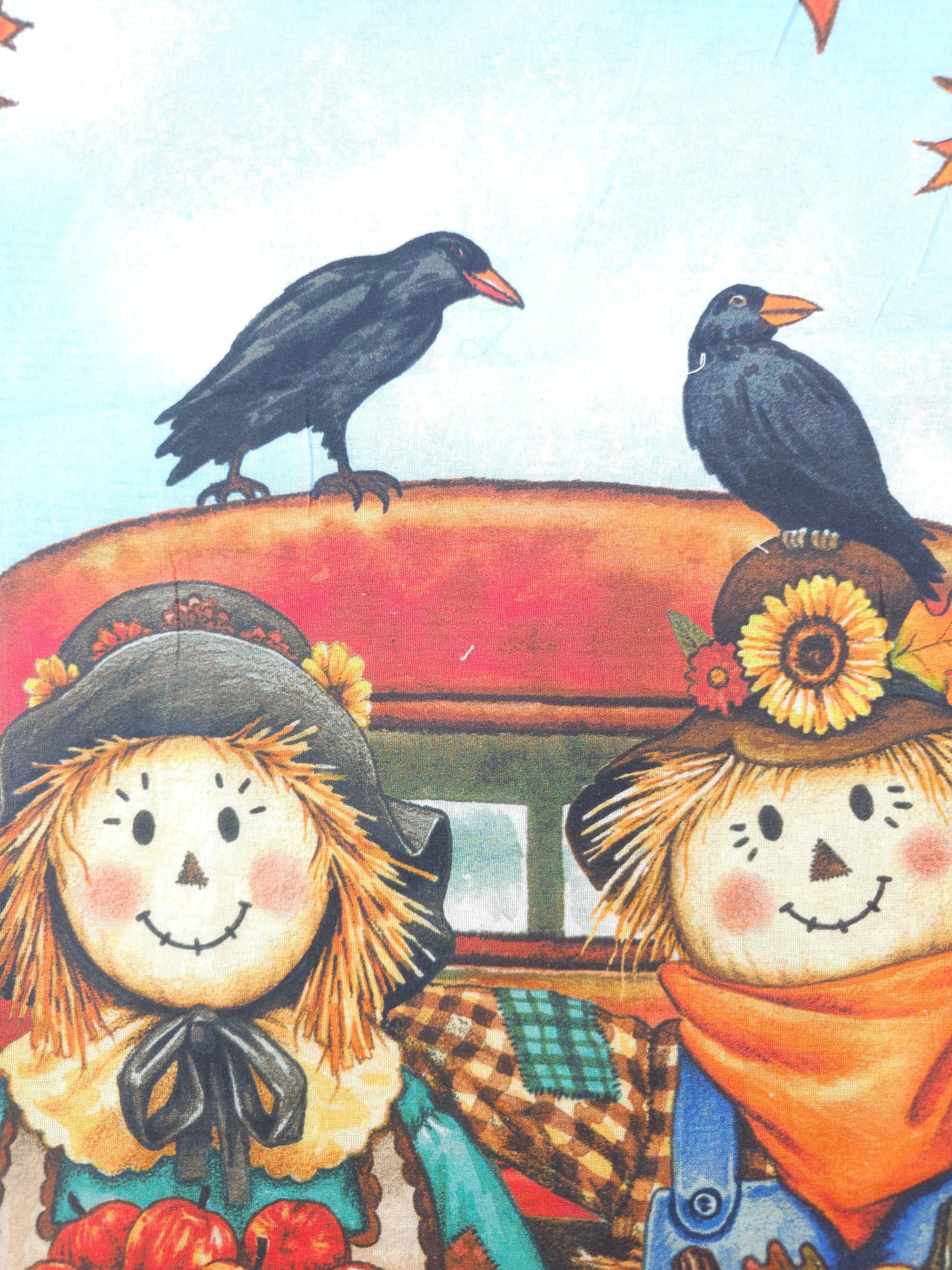 Scarecrow Cotton panel- 2m piece