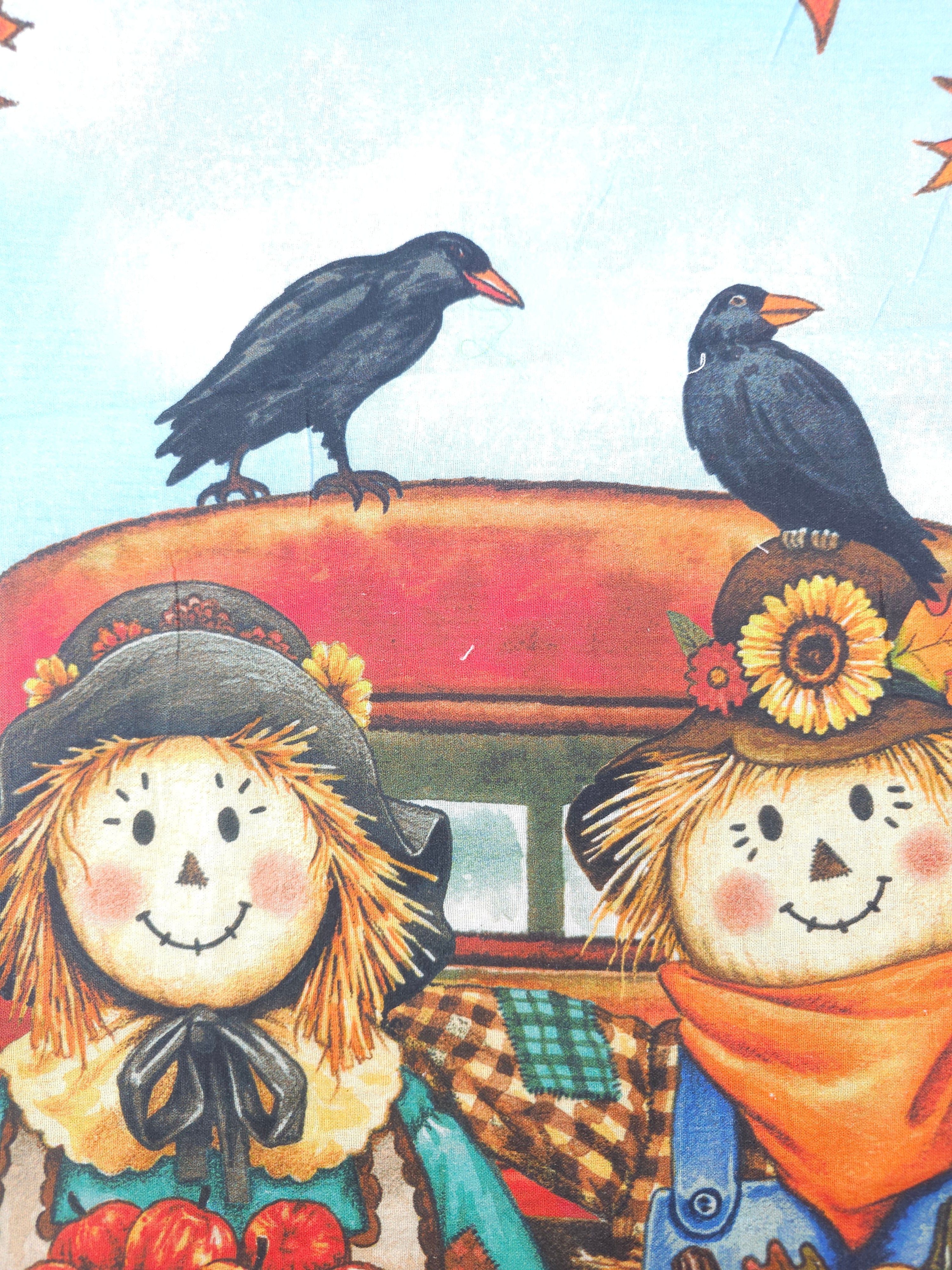 Scarecrow Cotton panel- 2m piece