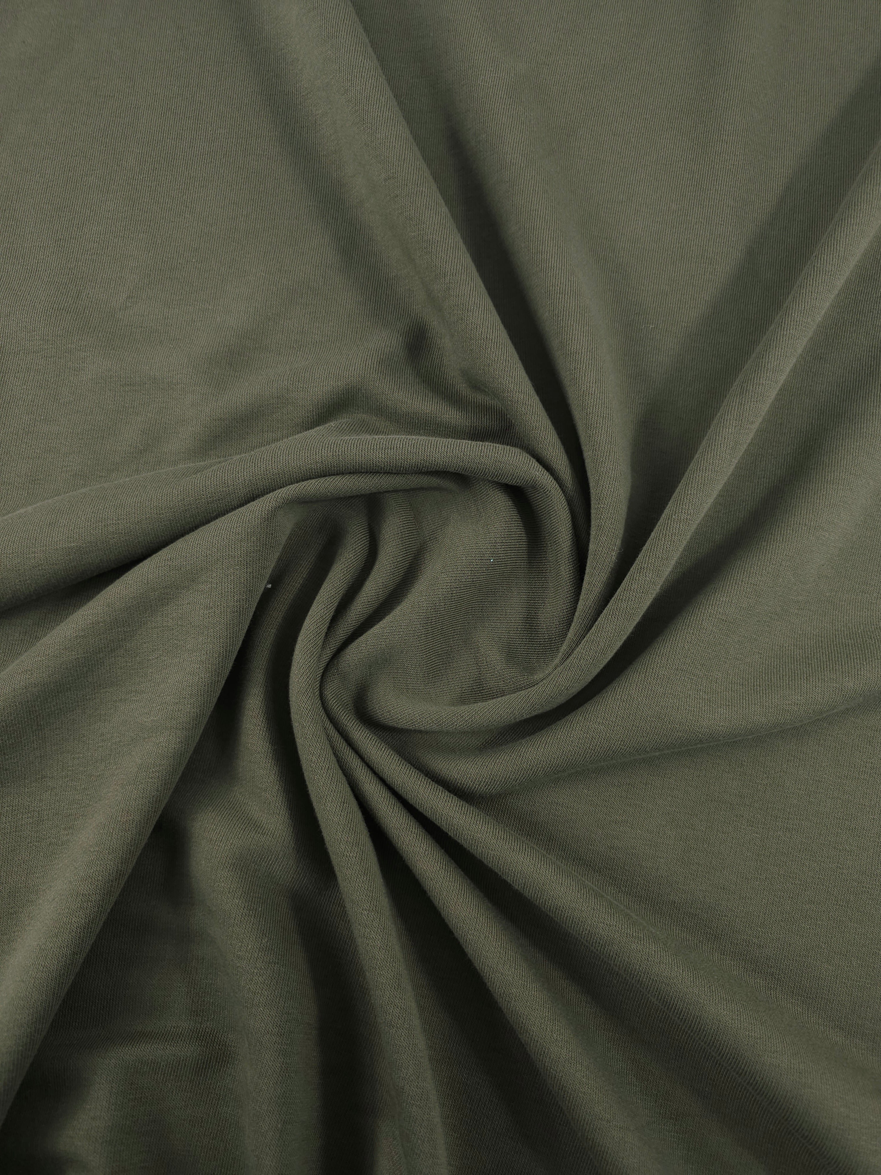 Khaki Loopback Terry