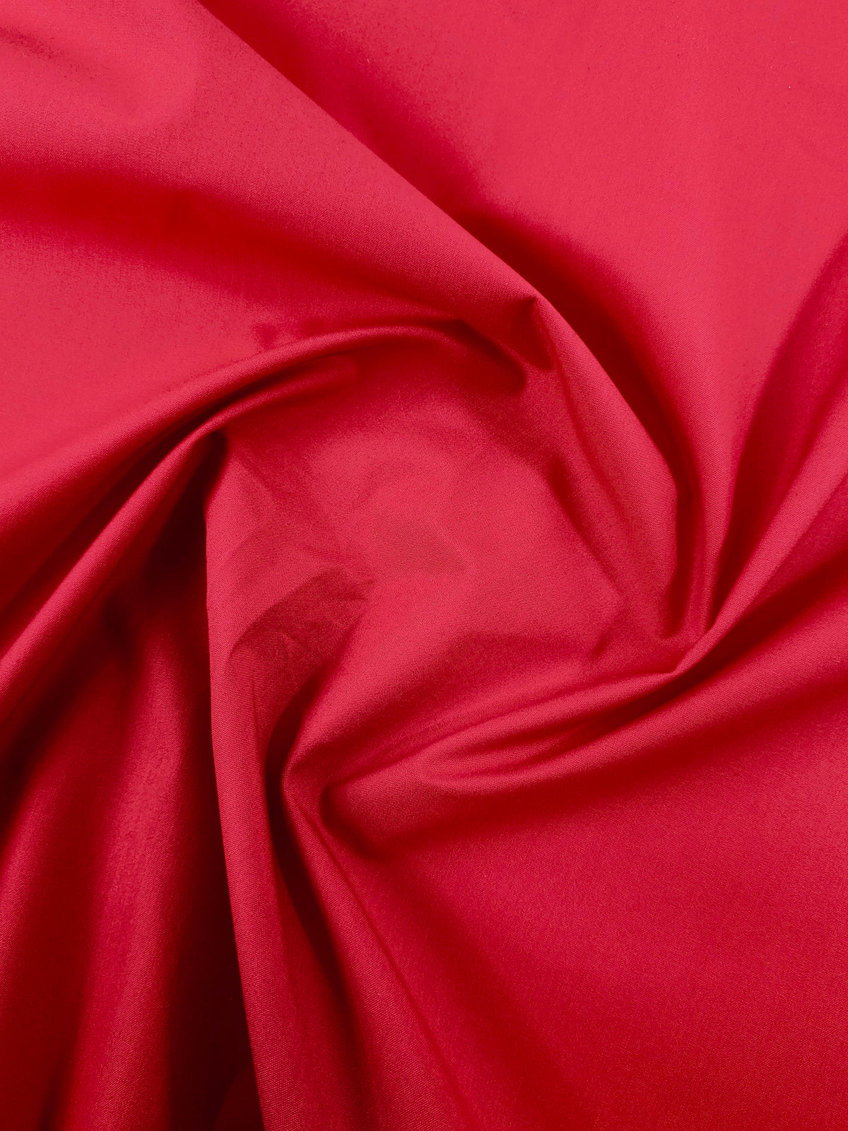 Bright Red Wax Cotton