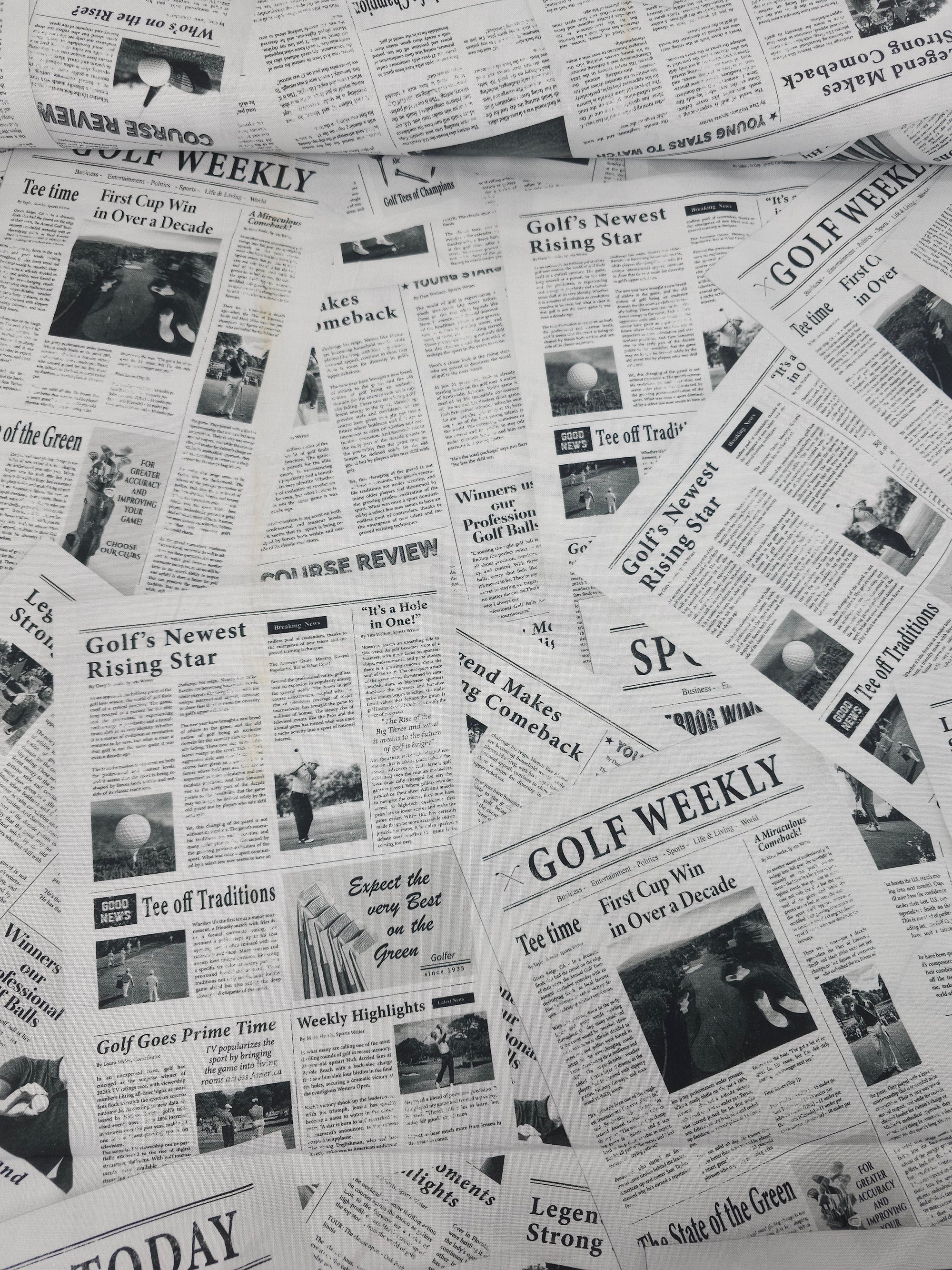 The Golf Weekly 100% Cotton