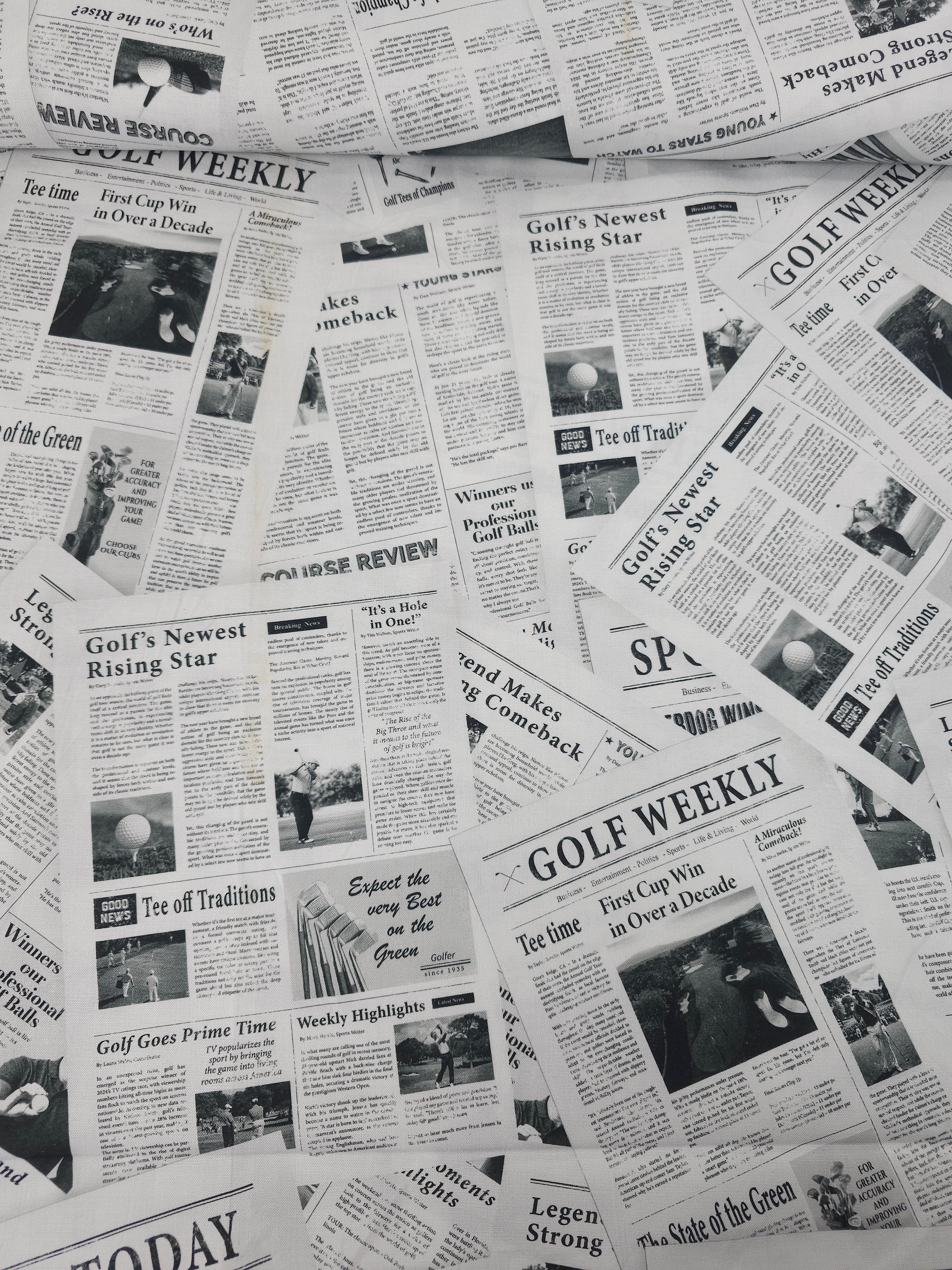 The Golf Weekly 100% Cotton