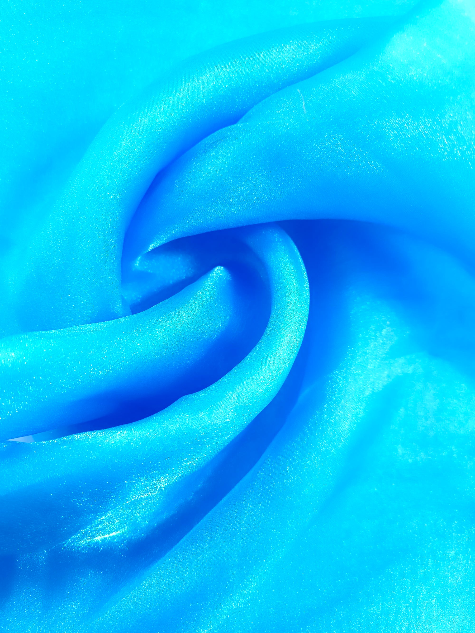 Sky Blue Organza - 2m Piece